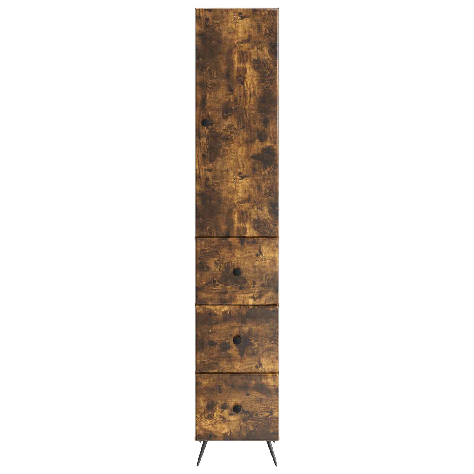 Ensemble de Meubles 2 pcs Chêne fumé 34,5 x 34,5 x 90 cm