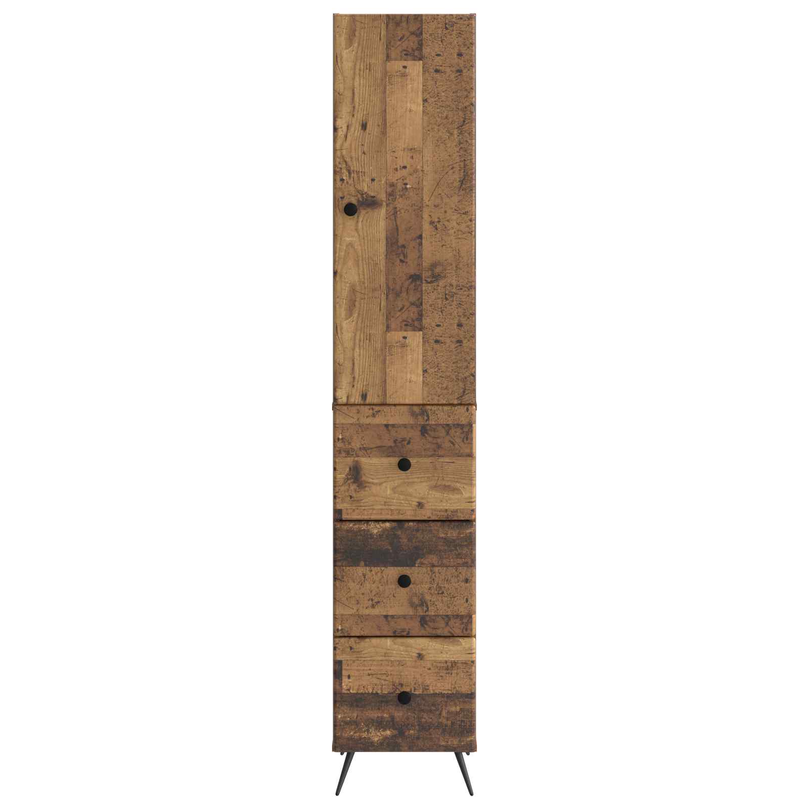 Ensemble de Meubles 2 pcs Bois ancien 34,5 x 34,5 x 90 cm - XIOS