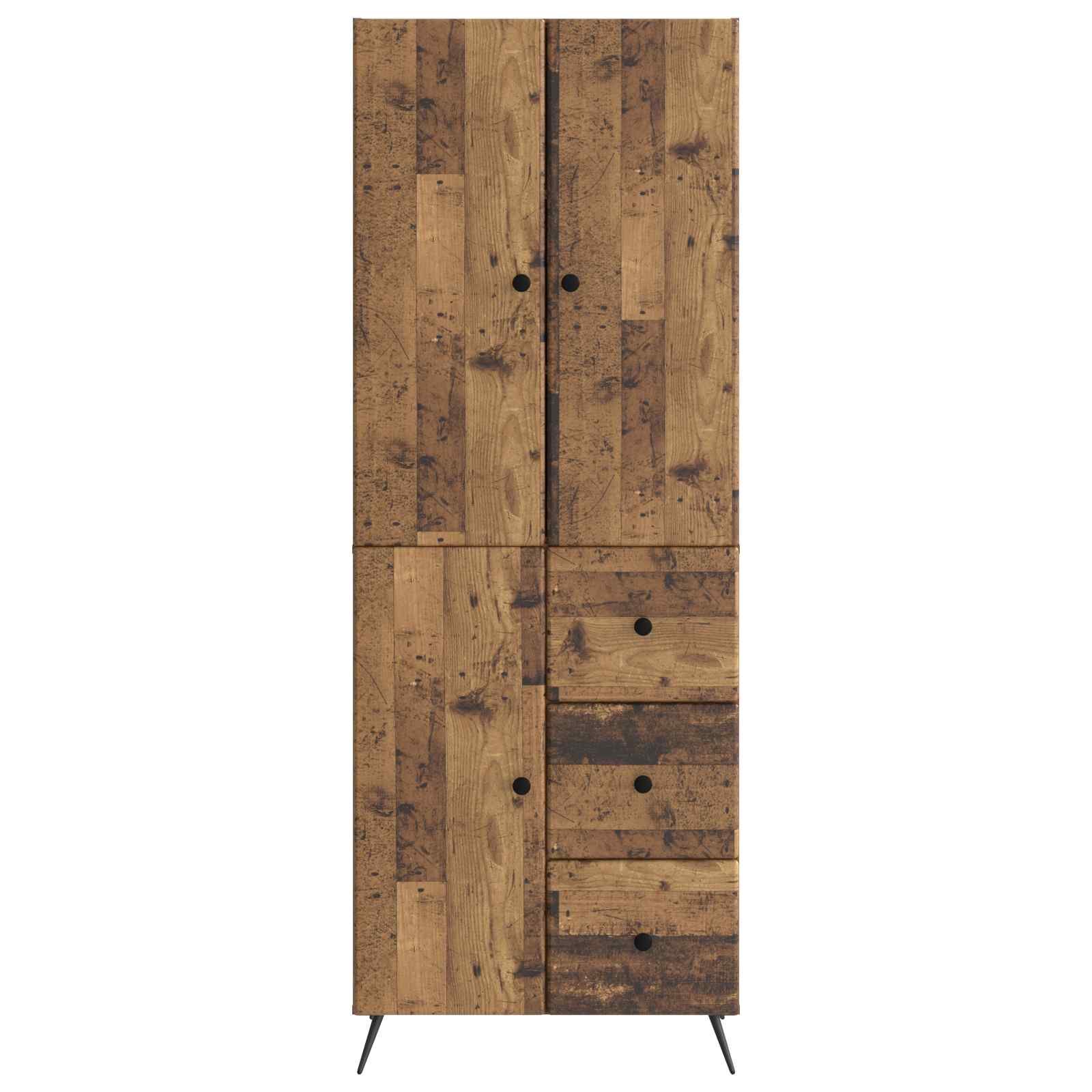 Ensemble de Meubles 2 pcs Bois ancien Bois d'ingénierie - XIOS