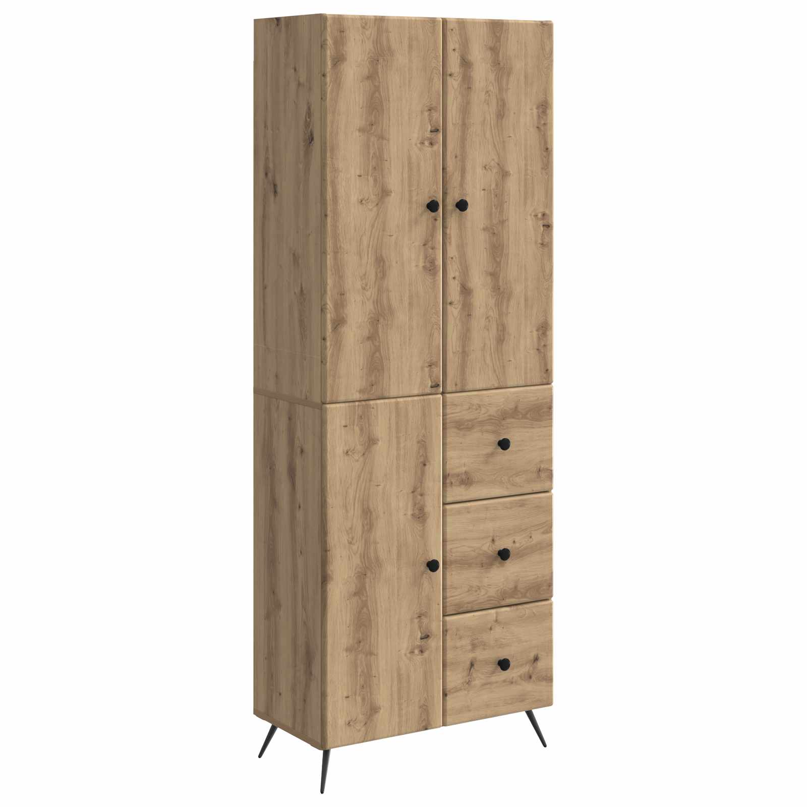 Ensemble de Meubles 2 pcs Chêne artisanal Bois d'ingénierie - XIOS