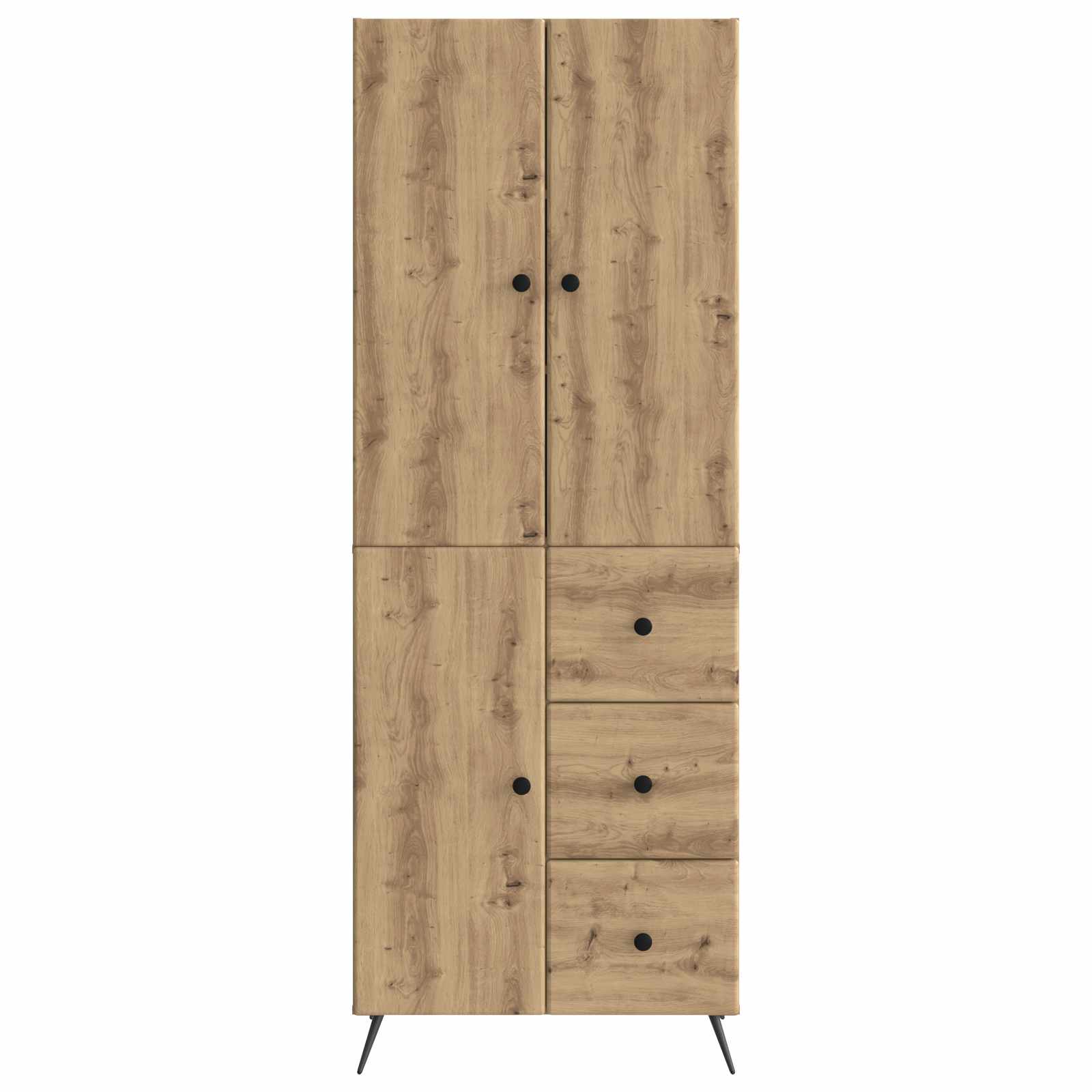 Ensemble de Meubles 2 pcs Chêne artisanal Bois d'ingénierie - XIOS