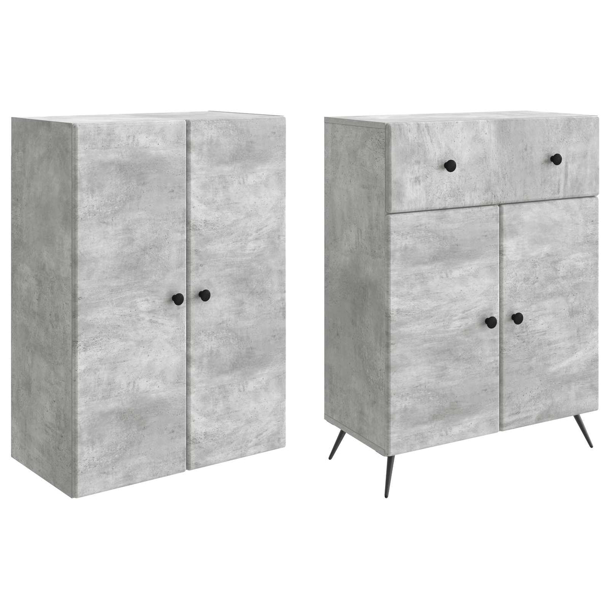 2 pc Gris béton - XIOS