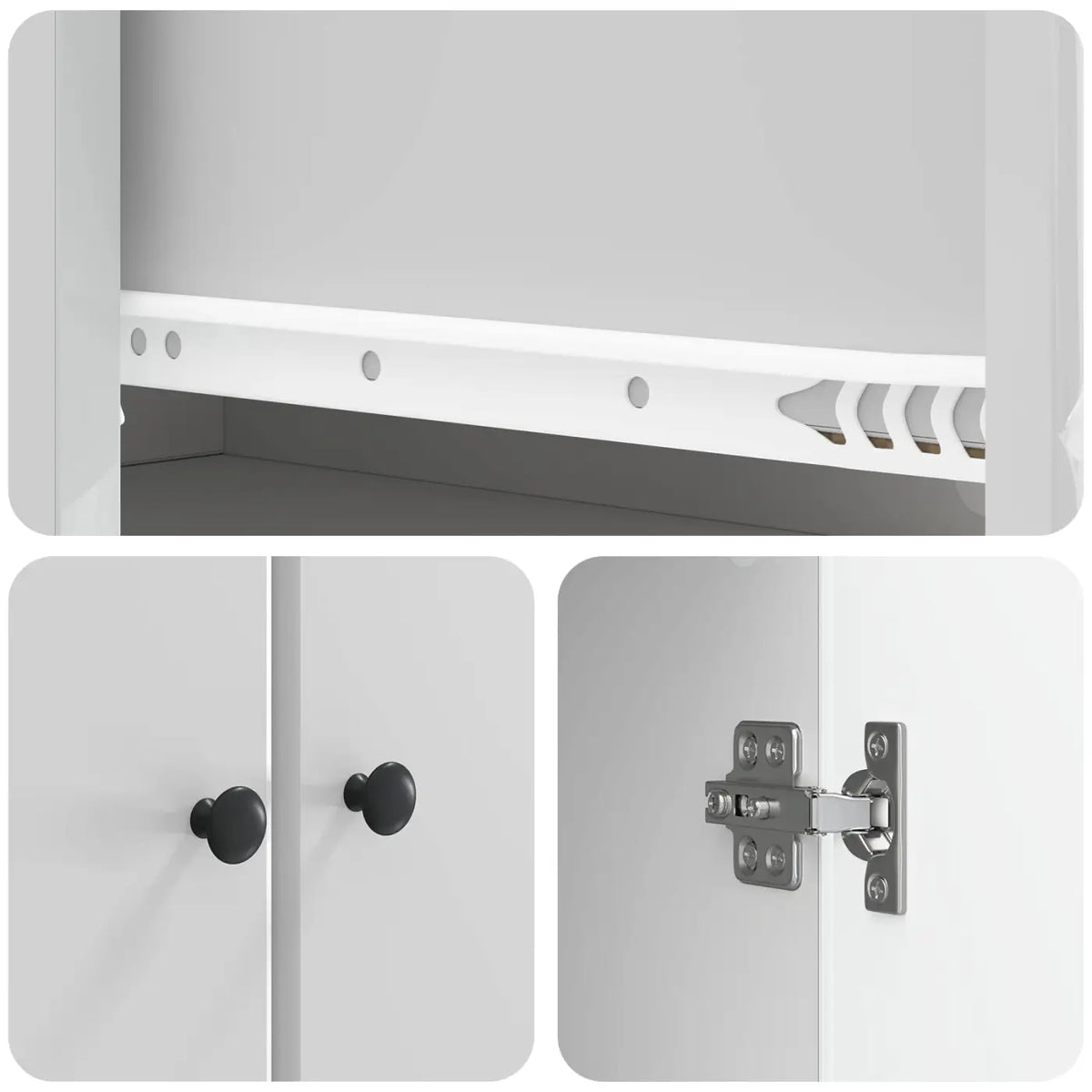 2 pc Blanc brillant - XIOS