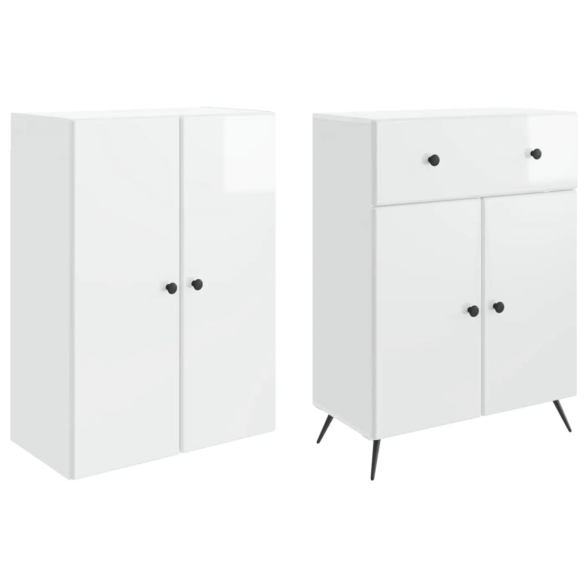 2 pc Blanc brillant - XIOS