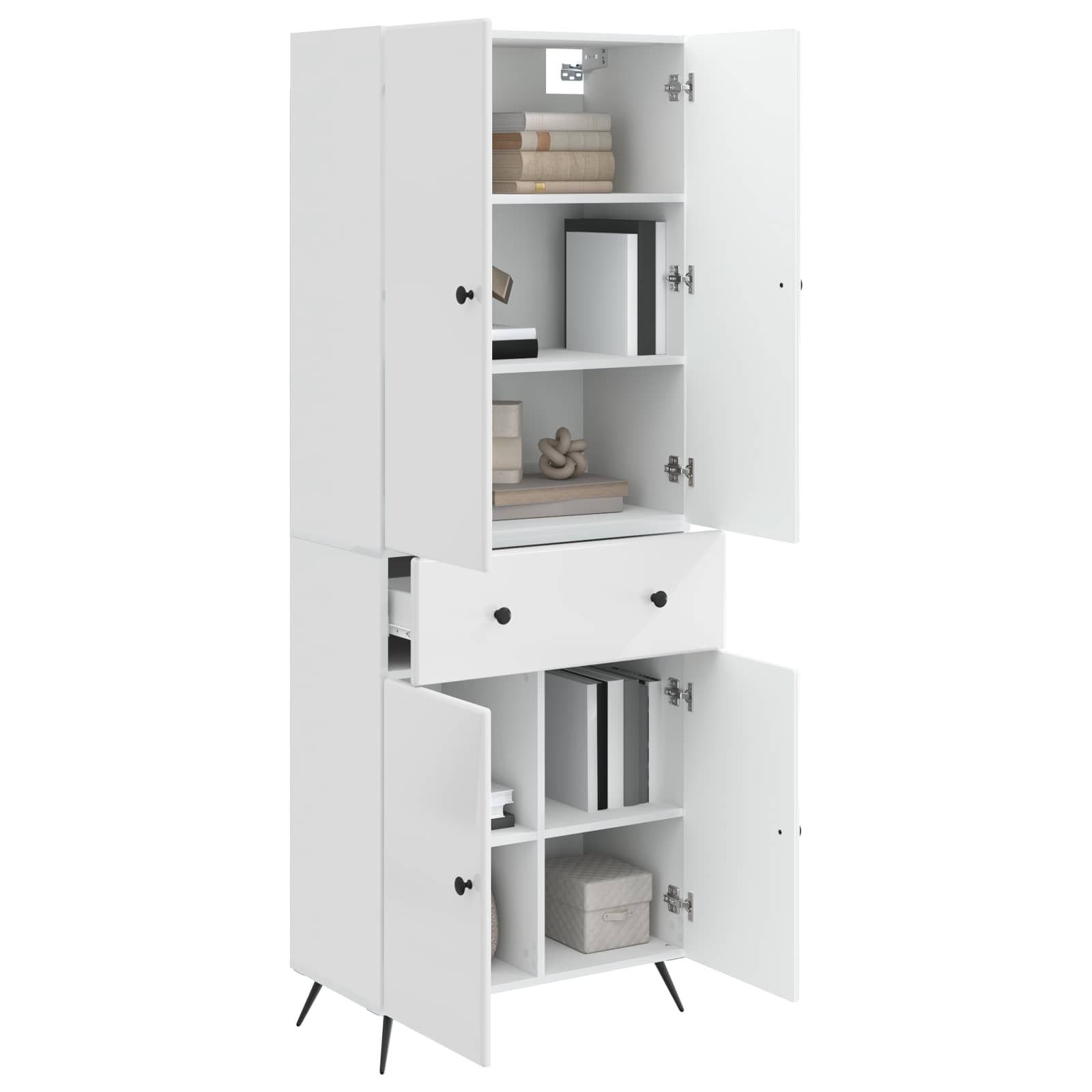 2 pc Blanc brillant - XIOS
