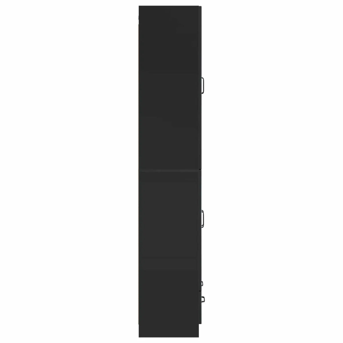 Ensemble de Meubles 2 pc Noir Bois d’ingénierie - XIOS