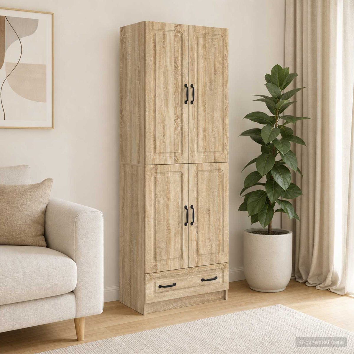 Ensemble de Meubles 2 pc Chêne Sonoma Bois d'ingénierie - XIOS