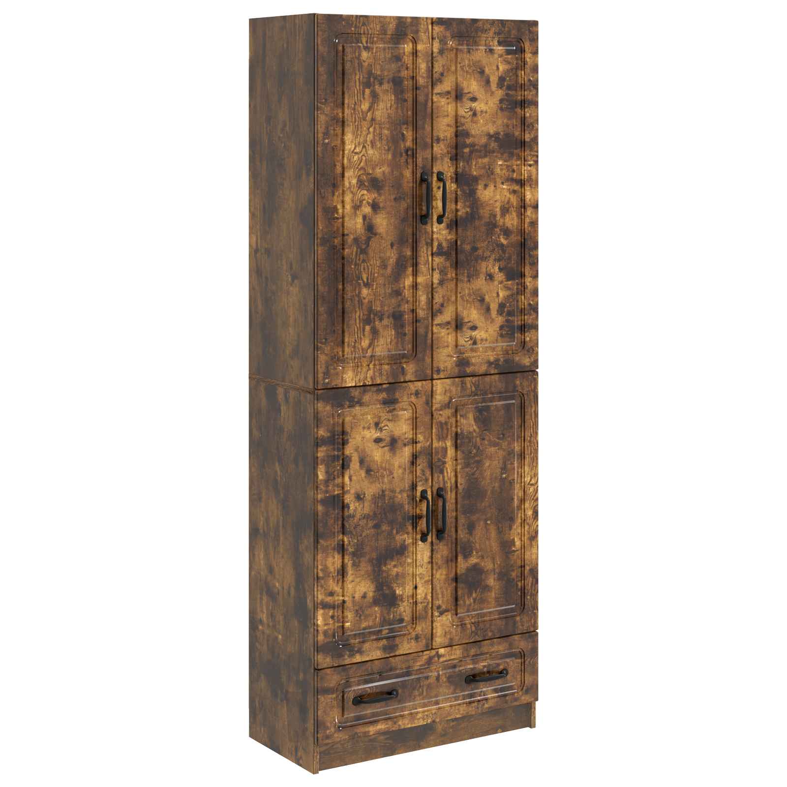 Ensemble de Meubles 2 pc Chêne fumé Bois d'ingénierie - XIOS