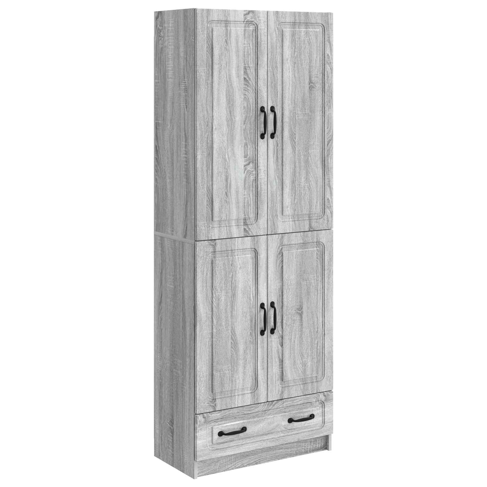 Ensemble de Meubles 2 pc Sonoma gris Bois d'ingénierie - XIOS