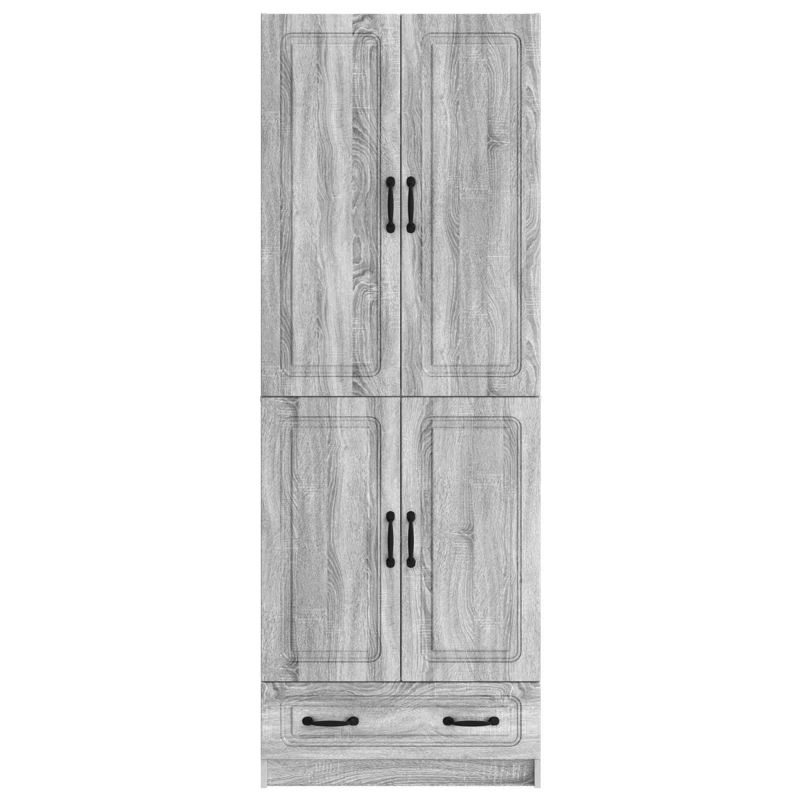 Ensemble de Meubles 2 pc Sonoma gris Bois d'ingénierie - XIOS