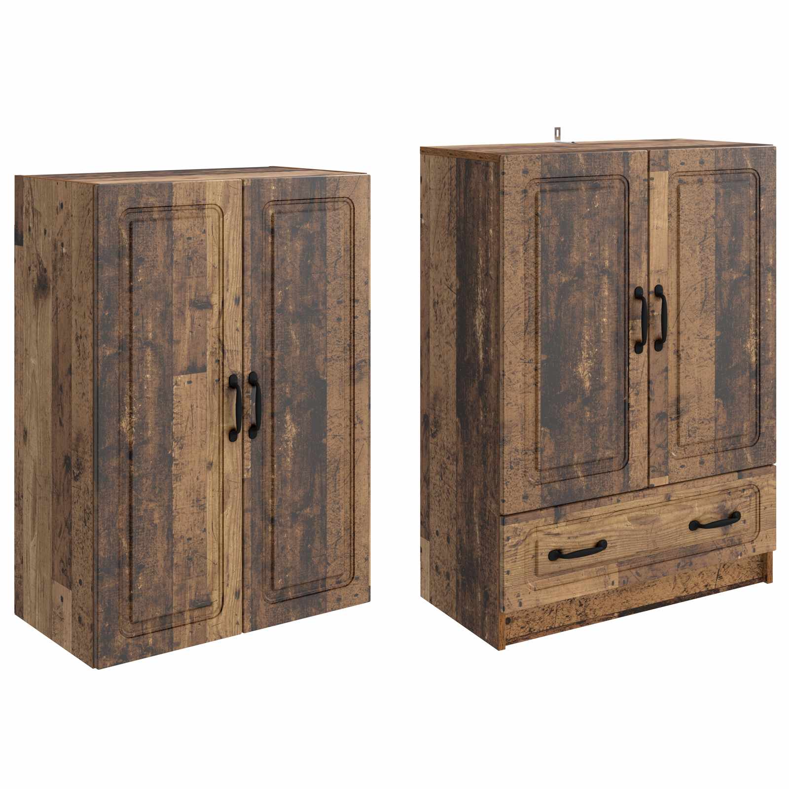 Ensemble de Meubles 2 pcs Bois ancien Bois d'ingénierie - XIOS
