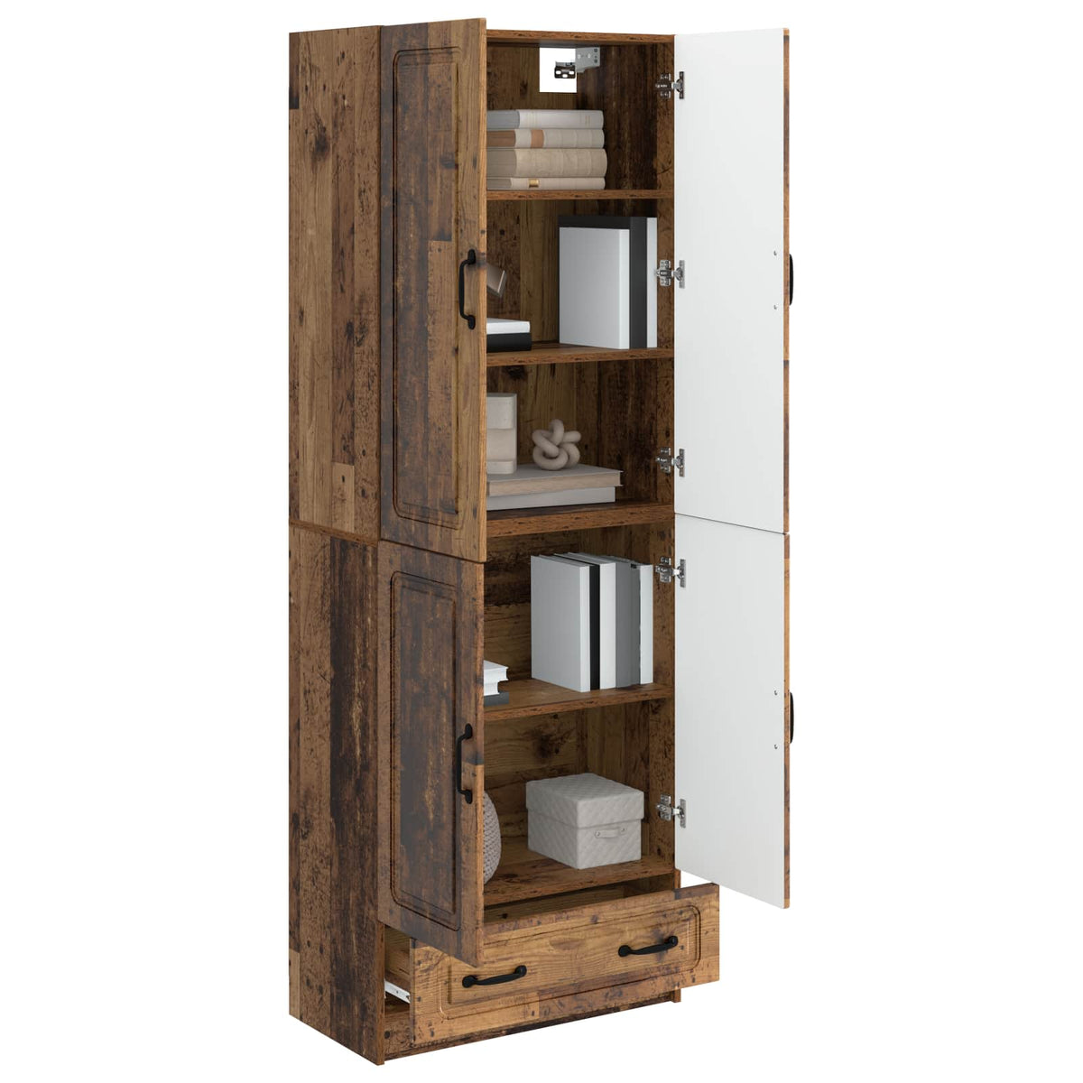 Ensemble de Meubles 2 pc Bois ancien Bois d'ingénierie - XIOS