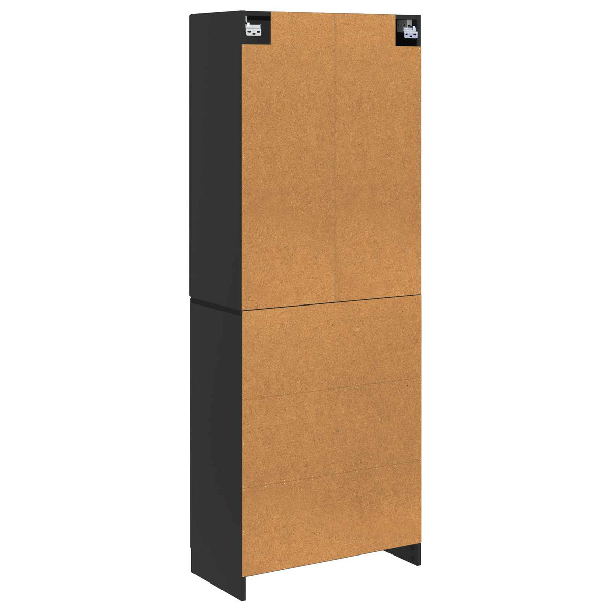 Ensemble de Meubles 2 pc Noir Bois d'ingénierie - XIOS