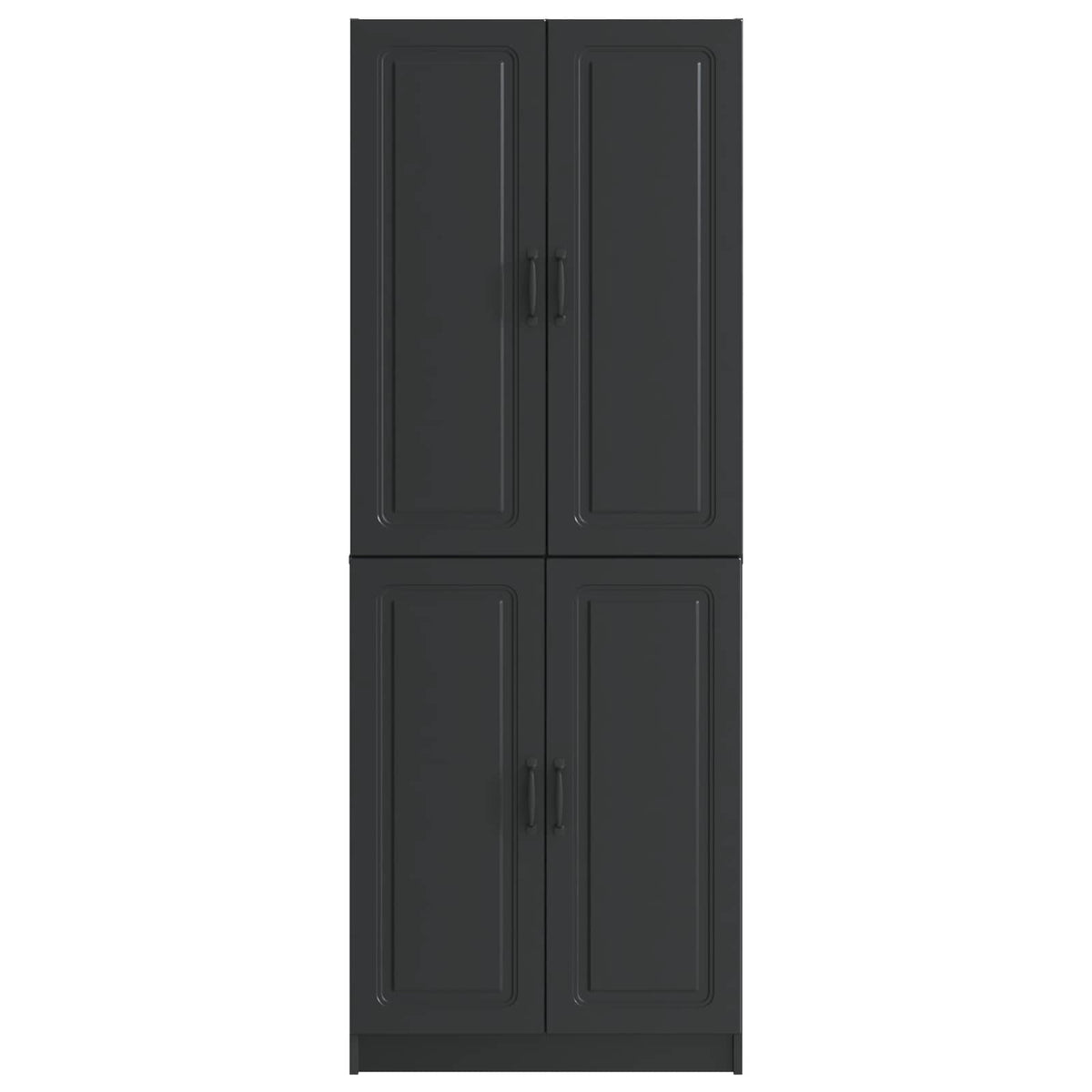 Ensemble de Meubles 2 pc Noir Bois d'ingénierie - XIOS