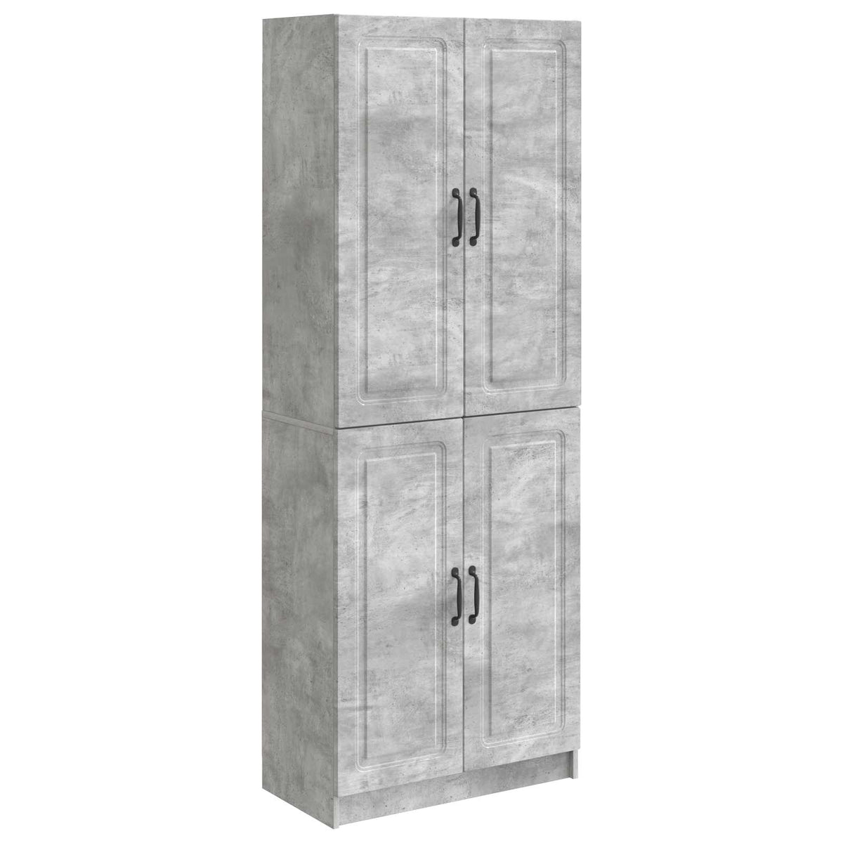 Ensemble de Meubles 2 pc Gris béton Bois d'ingénierie - XIOS