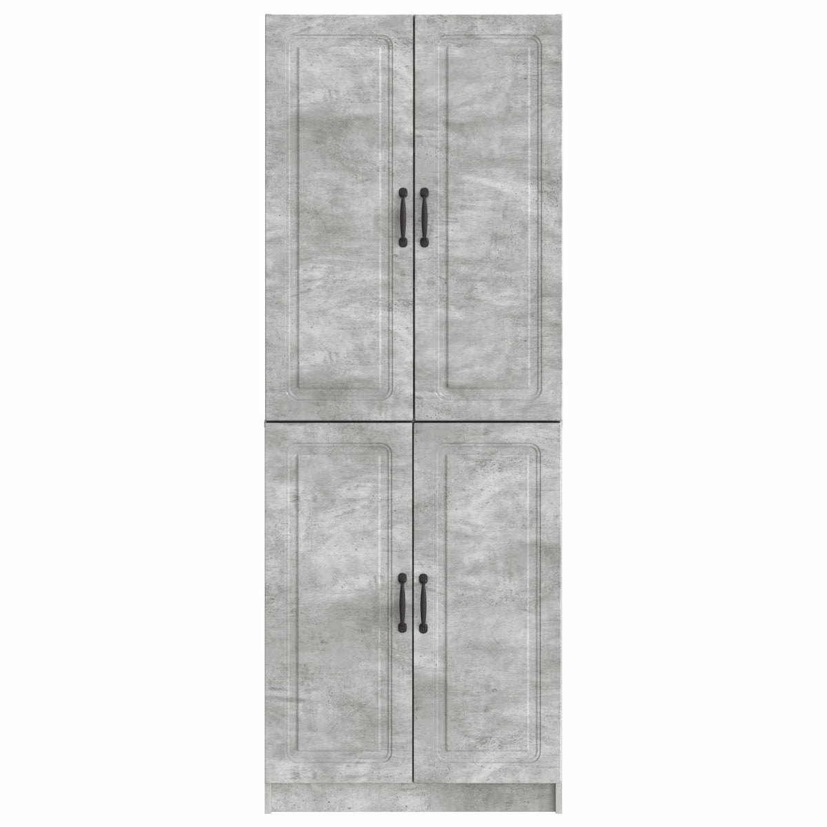 Ensemble de Meubles 2 pc Gris béton Bois d'ingénierie - XIOS