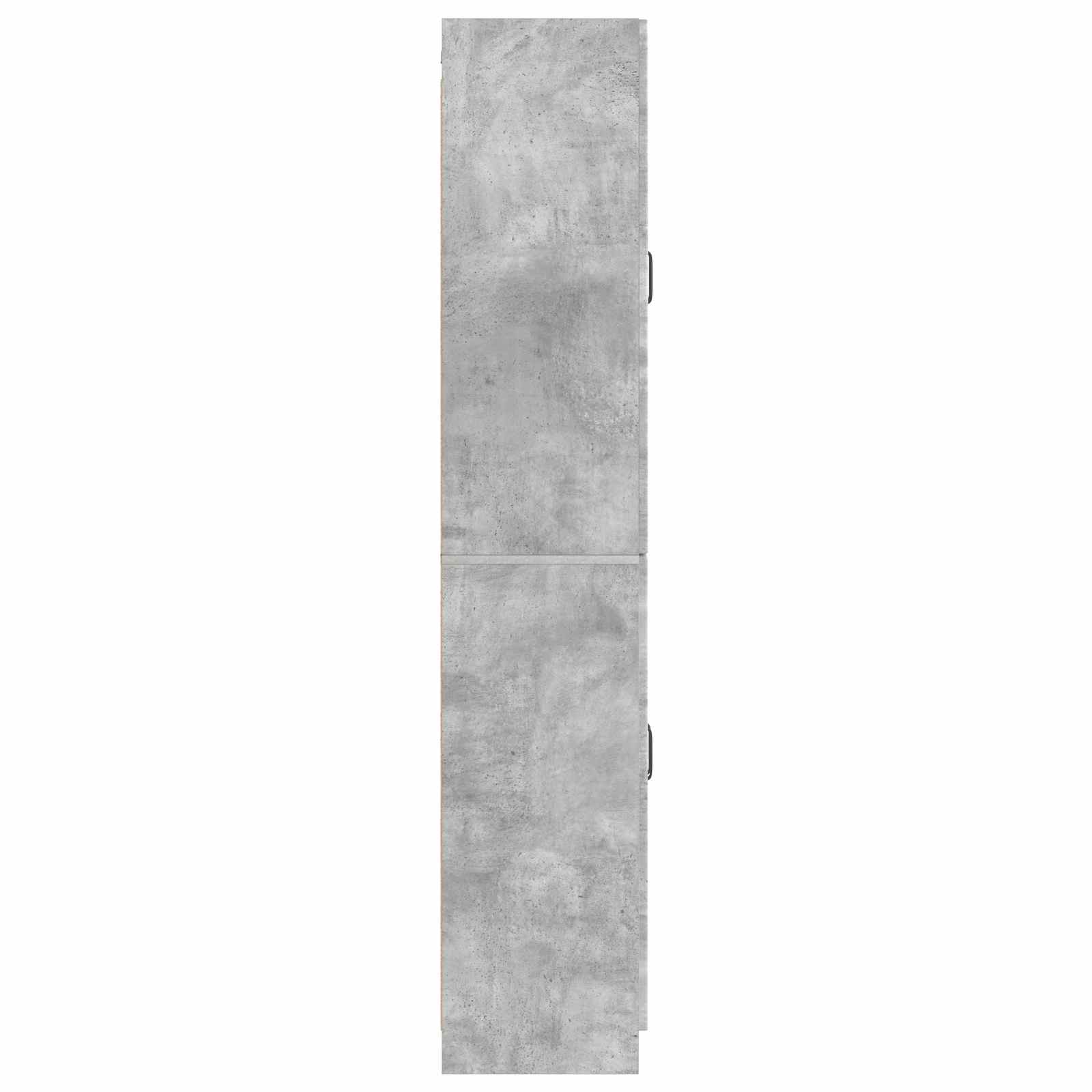 Ensemble de Meubles 2 pc Gris béton Bois d'ingénierie - XIOS