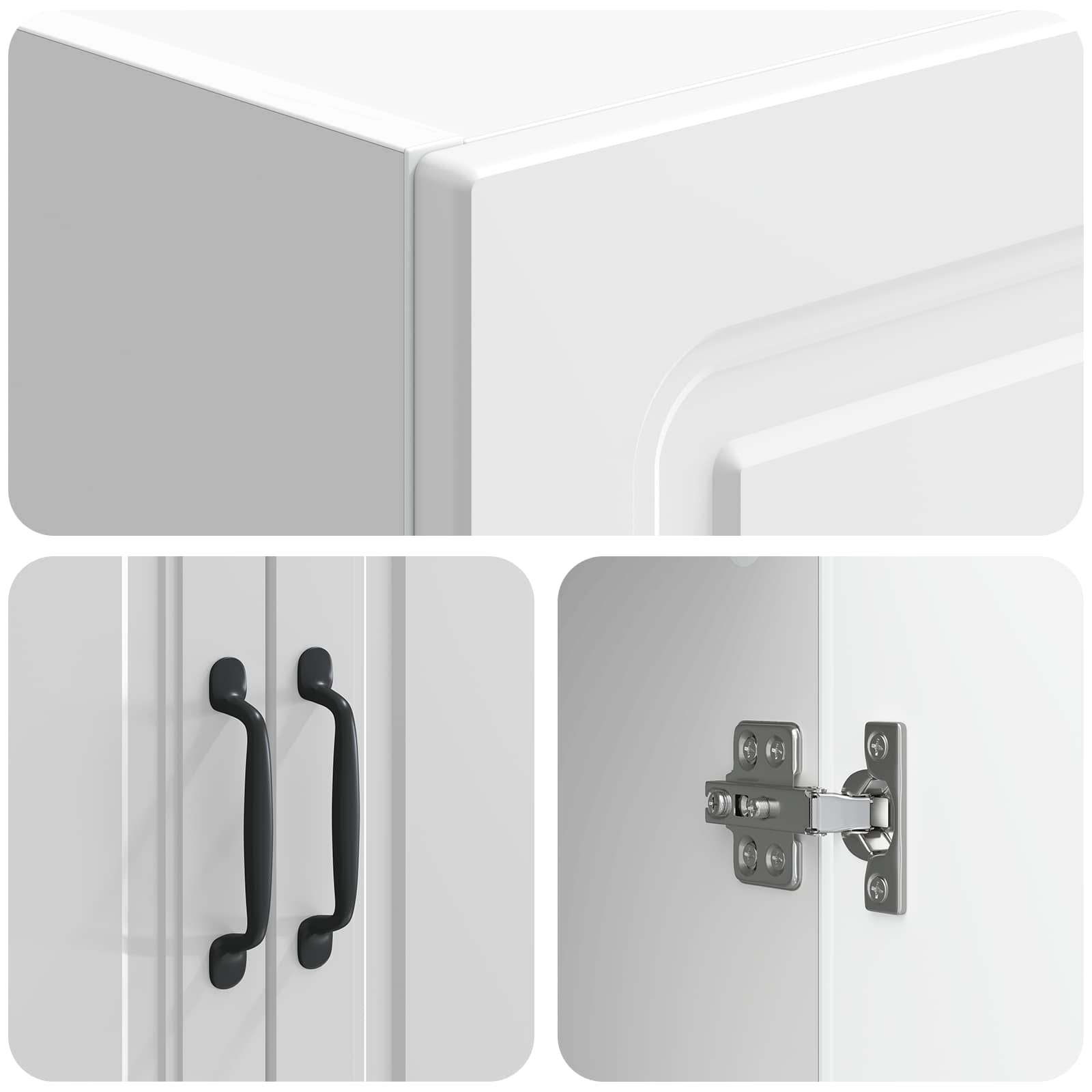 Ensemble de Meubles 2 pc Blanc brillant Bois d'ingénierie - XIOS