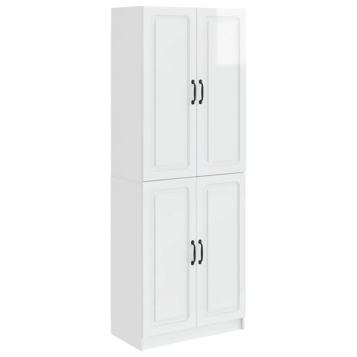 Ensemble de Meubles 2 pc Blanc brillant Bois d’ingénierie - XIOS