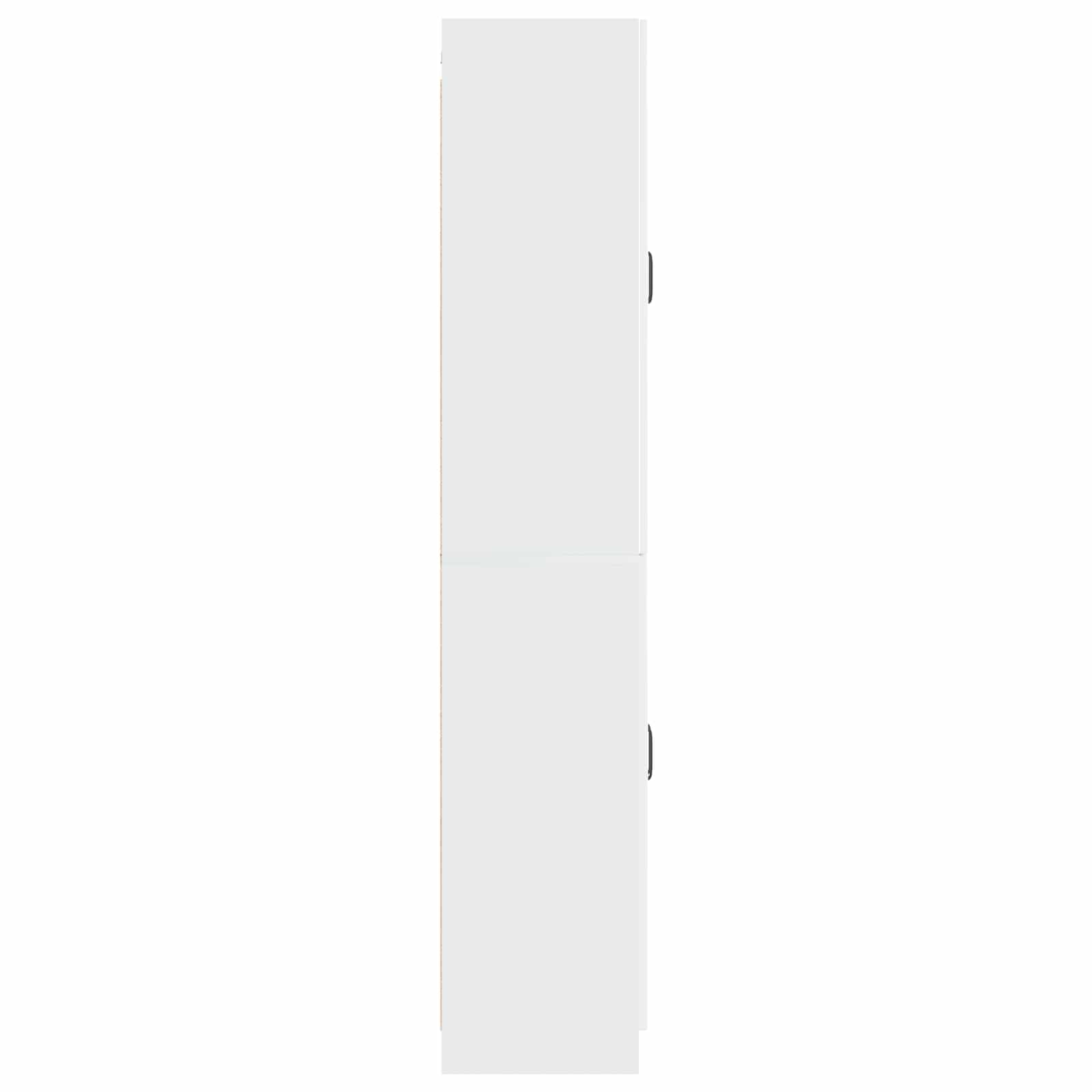 Ensemble de Meubles 2 pc Blanc brillant Bois d'ingénierie - XIOS