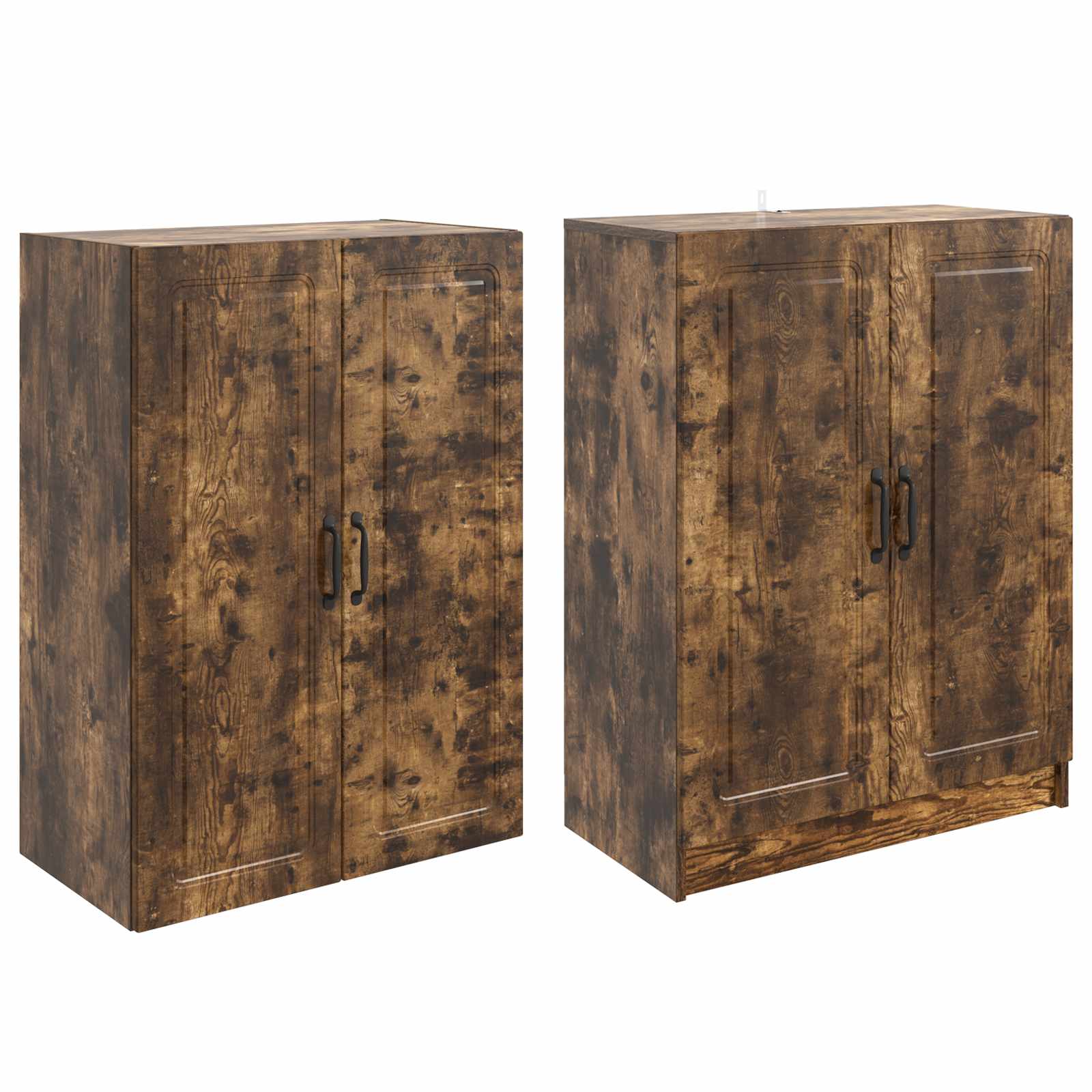 Ensemble de Meubles 2 pc Chêne fumé Bois d'ingénierie - XIOS