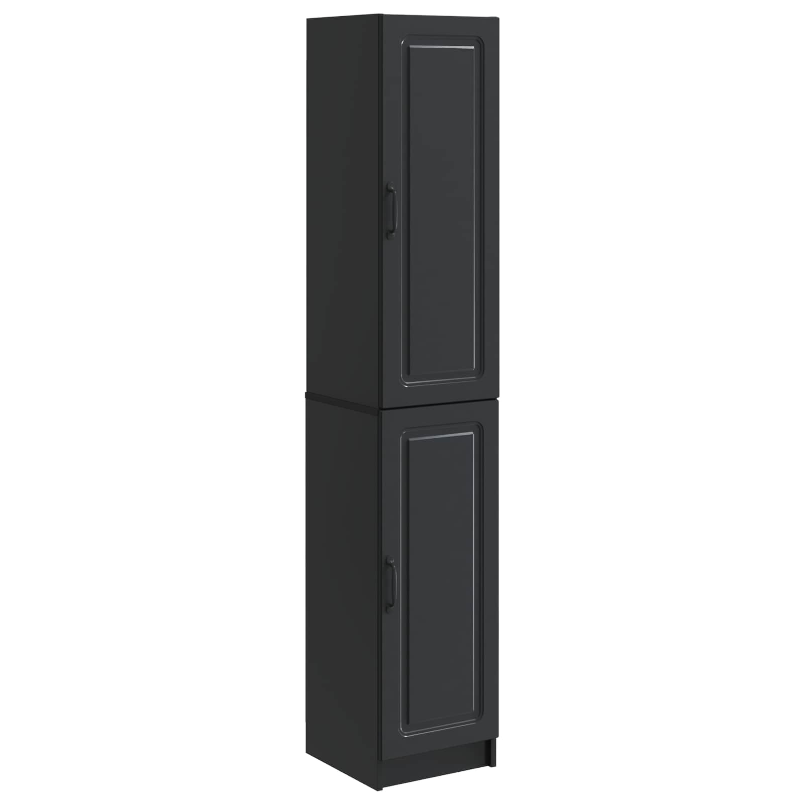 Ensemble de Meubles 2 pcs Noir Bois d'ingénierie - XIOS