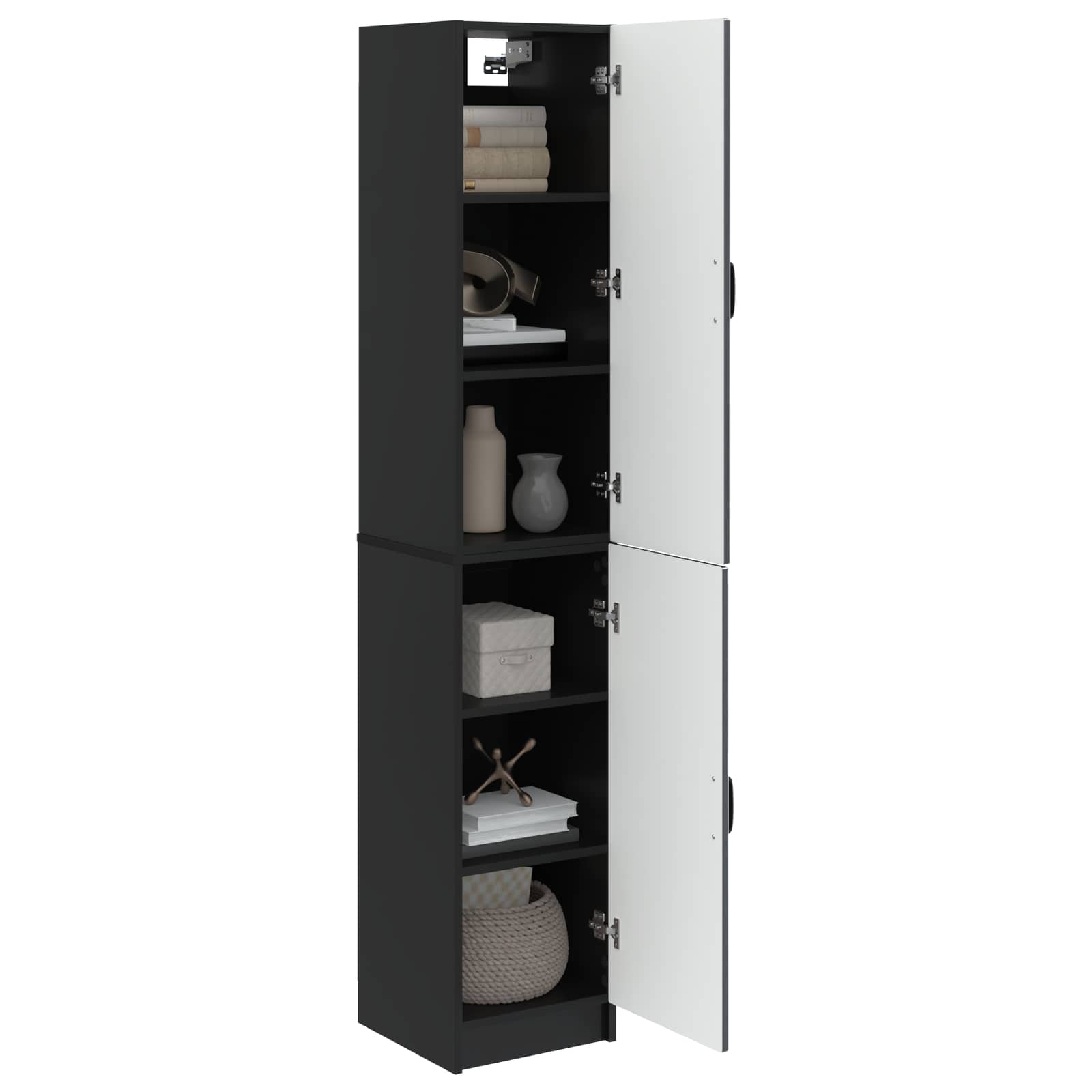 Ensemble de Meubles 2 pcs Noir Bois d'ingénierie - XIOS