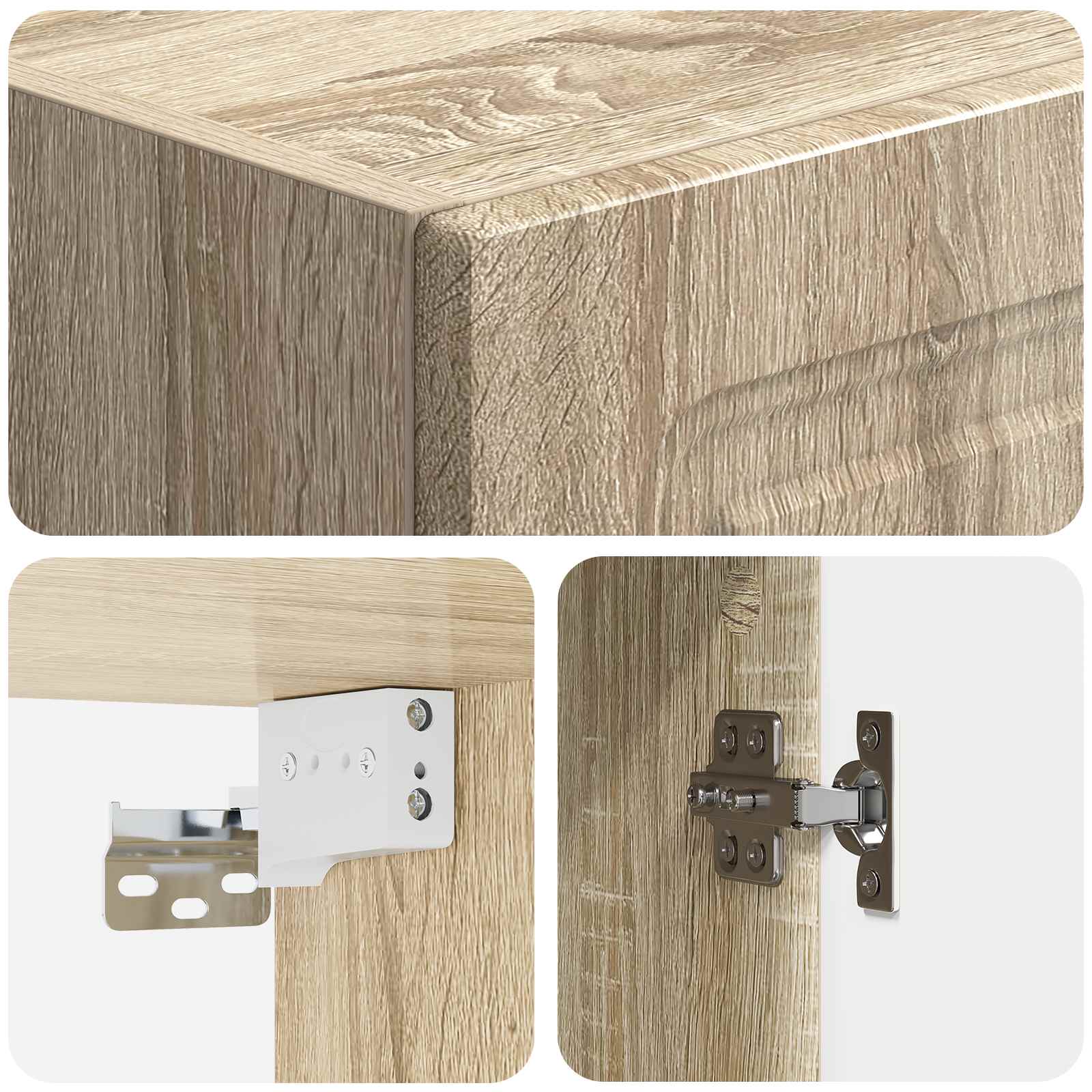 Ensemble de Meubles 2 pcs Chêne Sonoma Bois d'ingénierie - XIOS