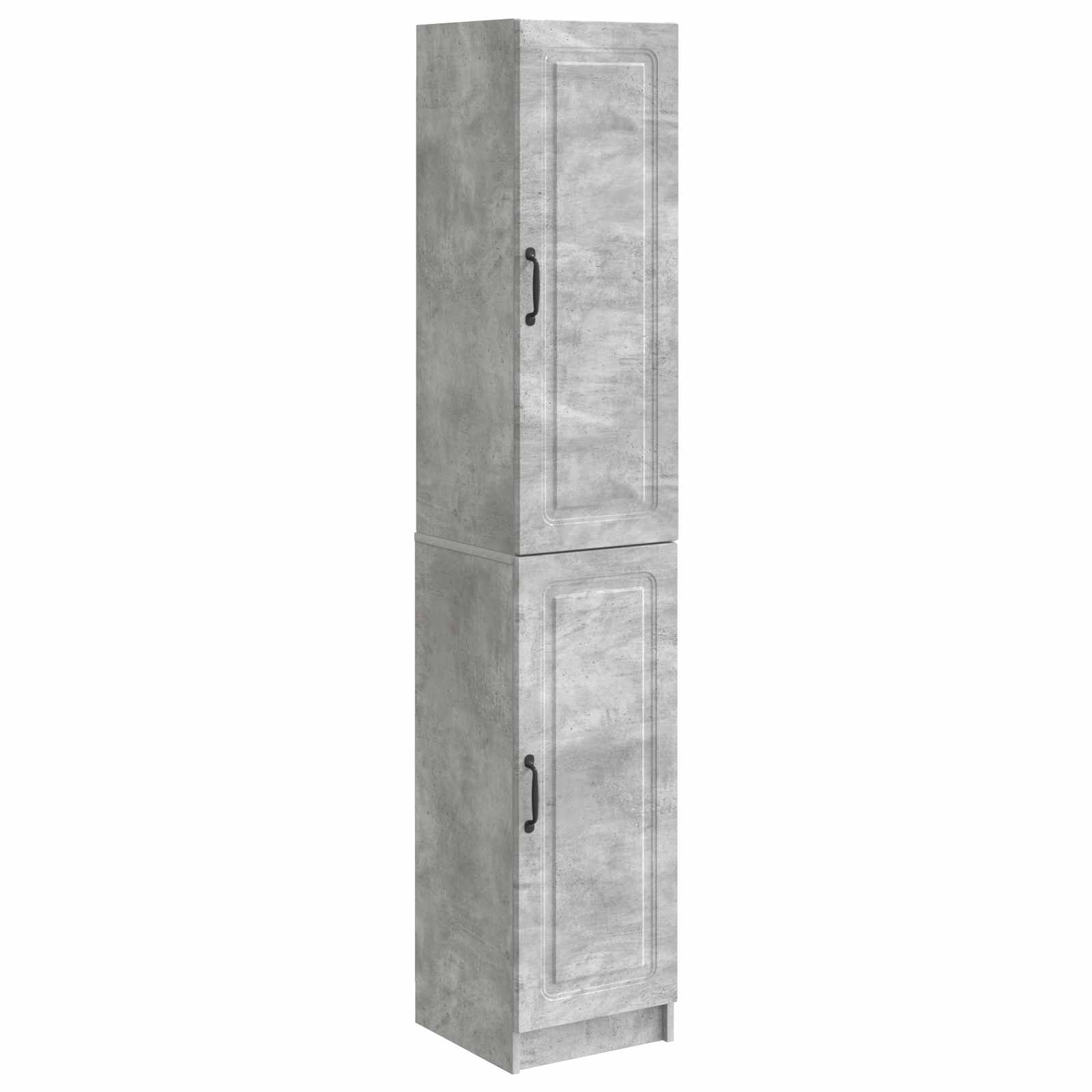 Ensemble de Meubles 2 pcs Gris béton Bois d'ingénierie - XIOS