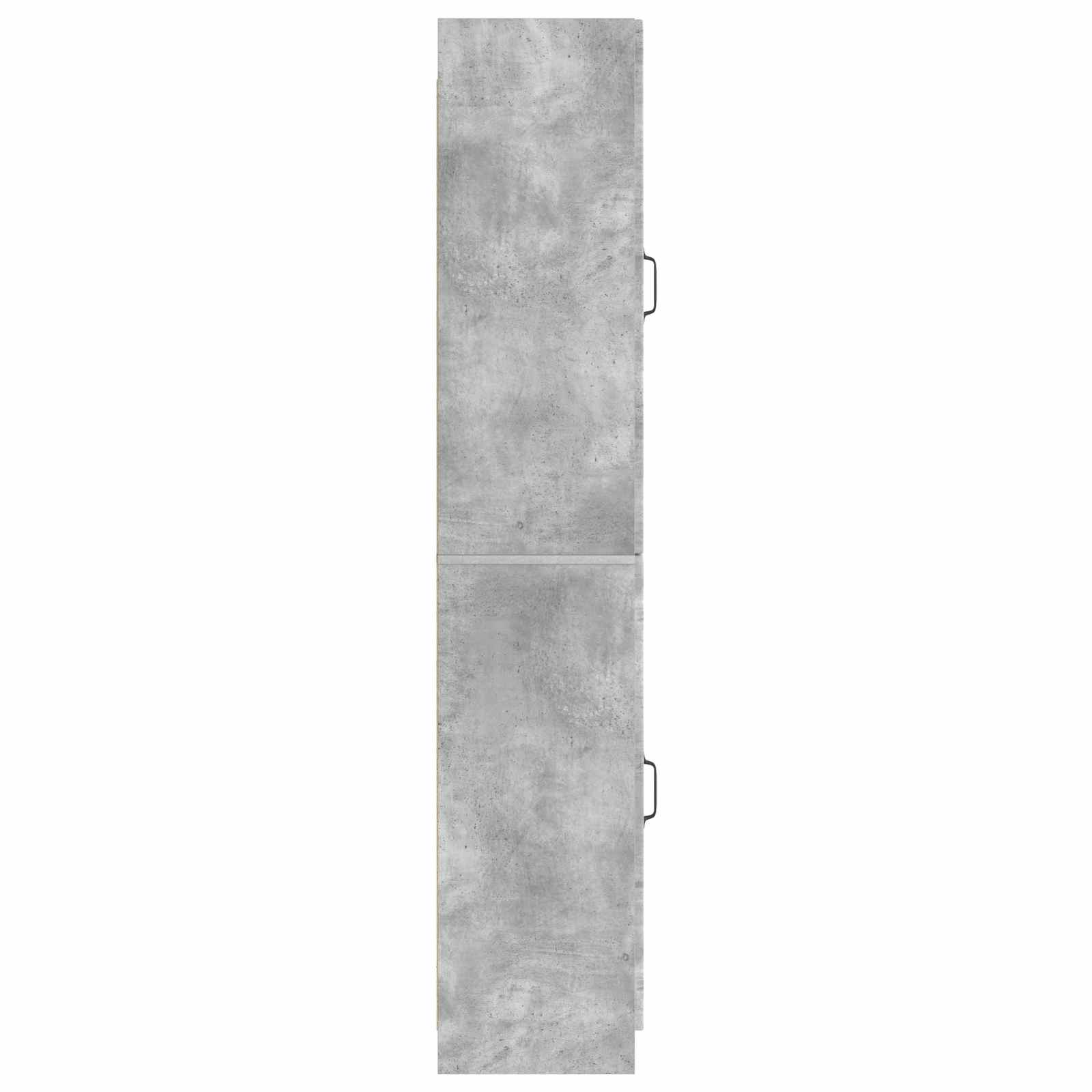Ensemble de Meubles 2 pcs Gris béton Bois d'ingénierie - XIOS
