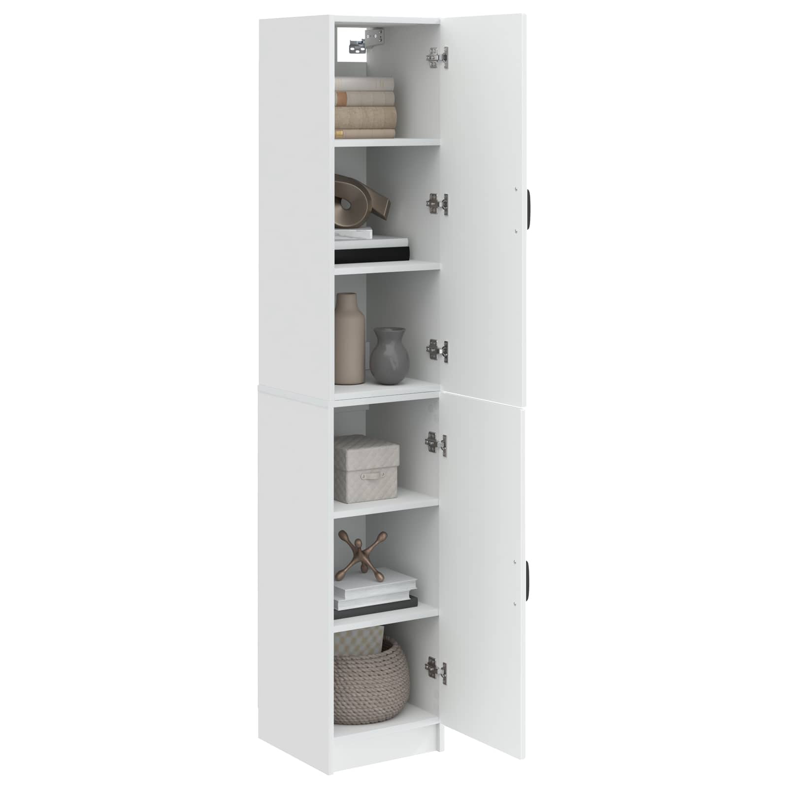 Ensemble de Meubles 2 pcs Blanc brillant Bois d'ingénierie - XIOS