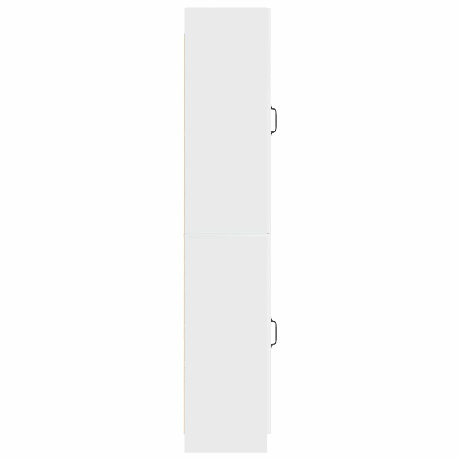 Ensemble de Meubles 2 pcs Blanc brillant Bois d'ingénierie - XIOS