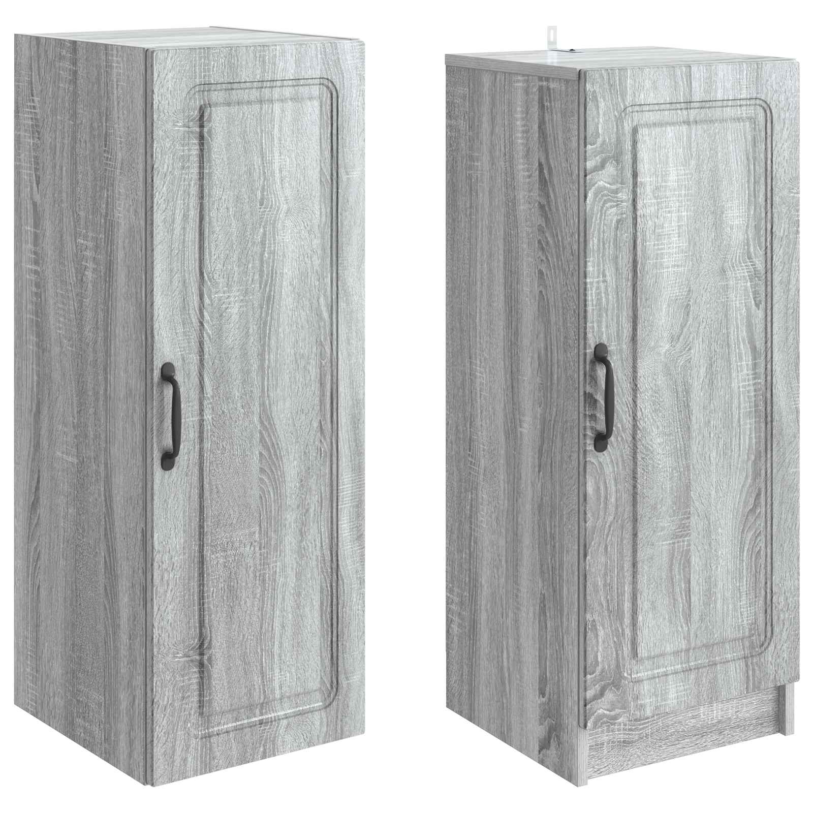 Ensemble de Meubles 2 pcs Sonoma gris Bois d'ingénierie
