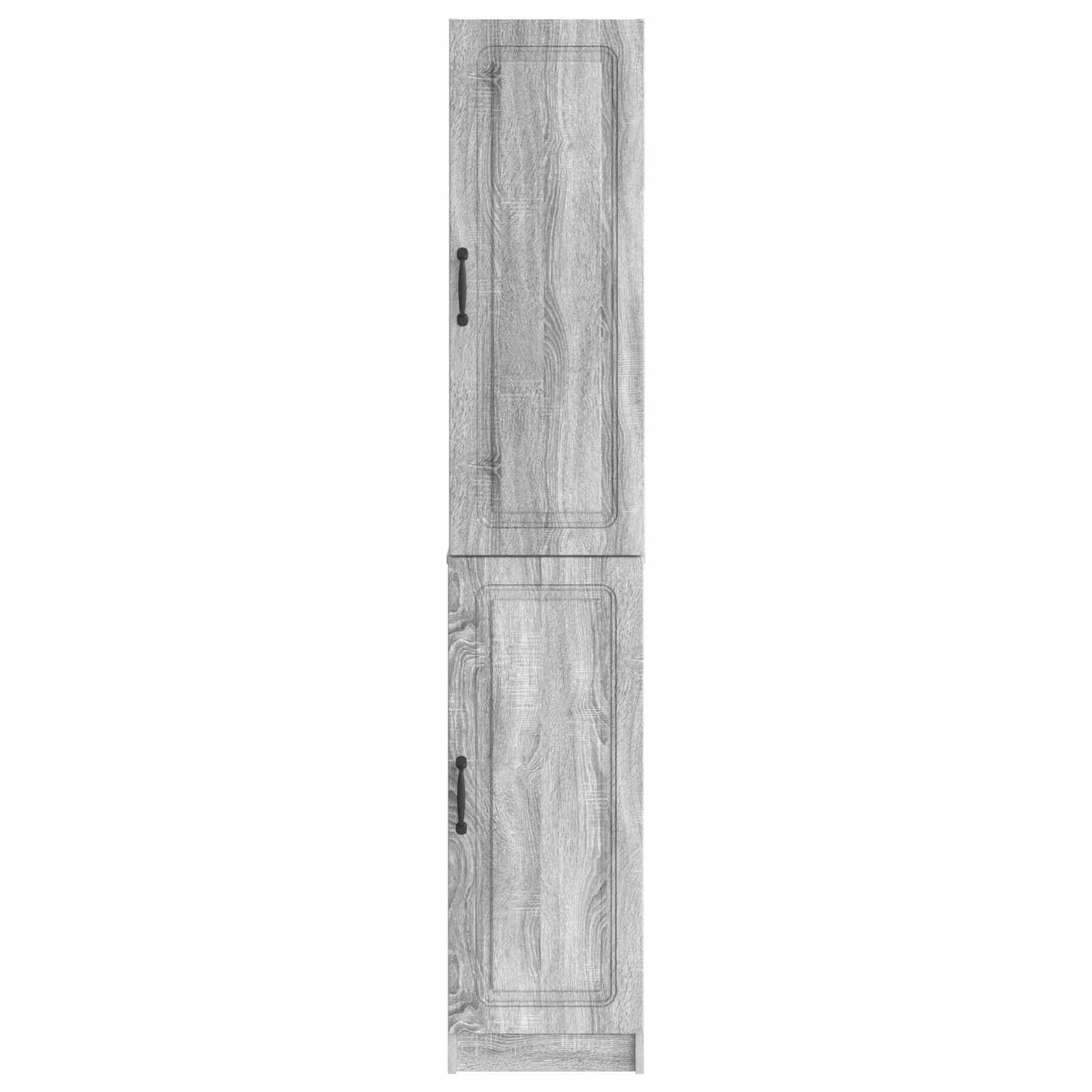 Ensemble de Meubles 2 pcs Sonoma gris Bois d'ingénierie