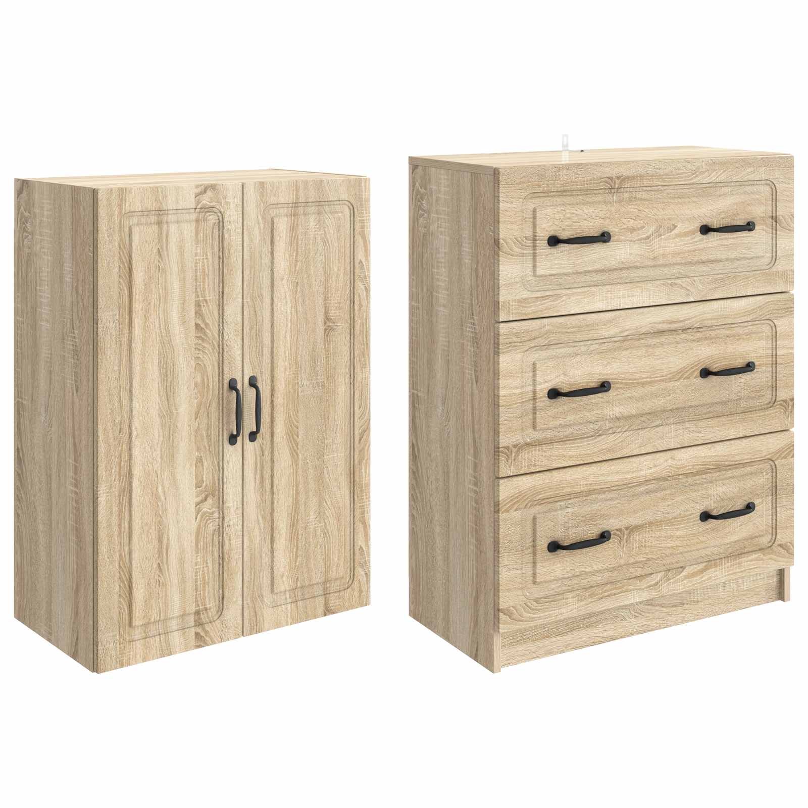 Ensemble de Meubles 2 pcs Chêne Sonoma 66 x 34,5 x 87 cm - XIOS
