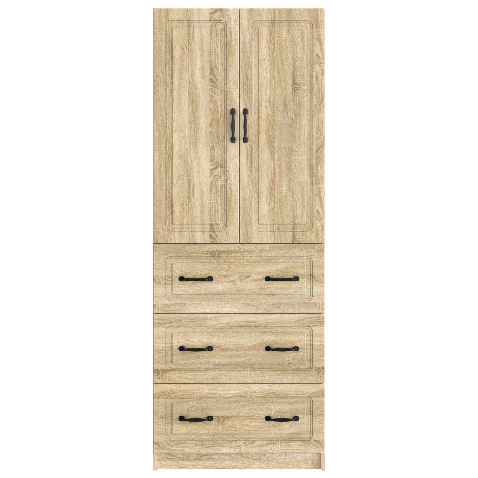 Ensemble de Meubles 2 pcs Chêne Sonoma 66 x 34,5 x 87 cm - XIOS