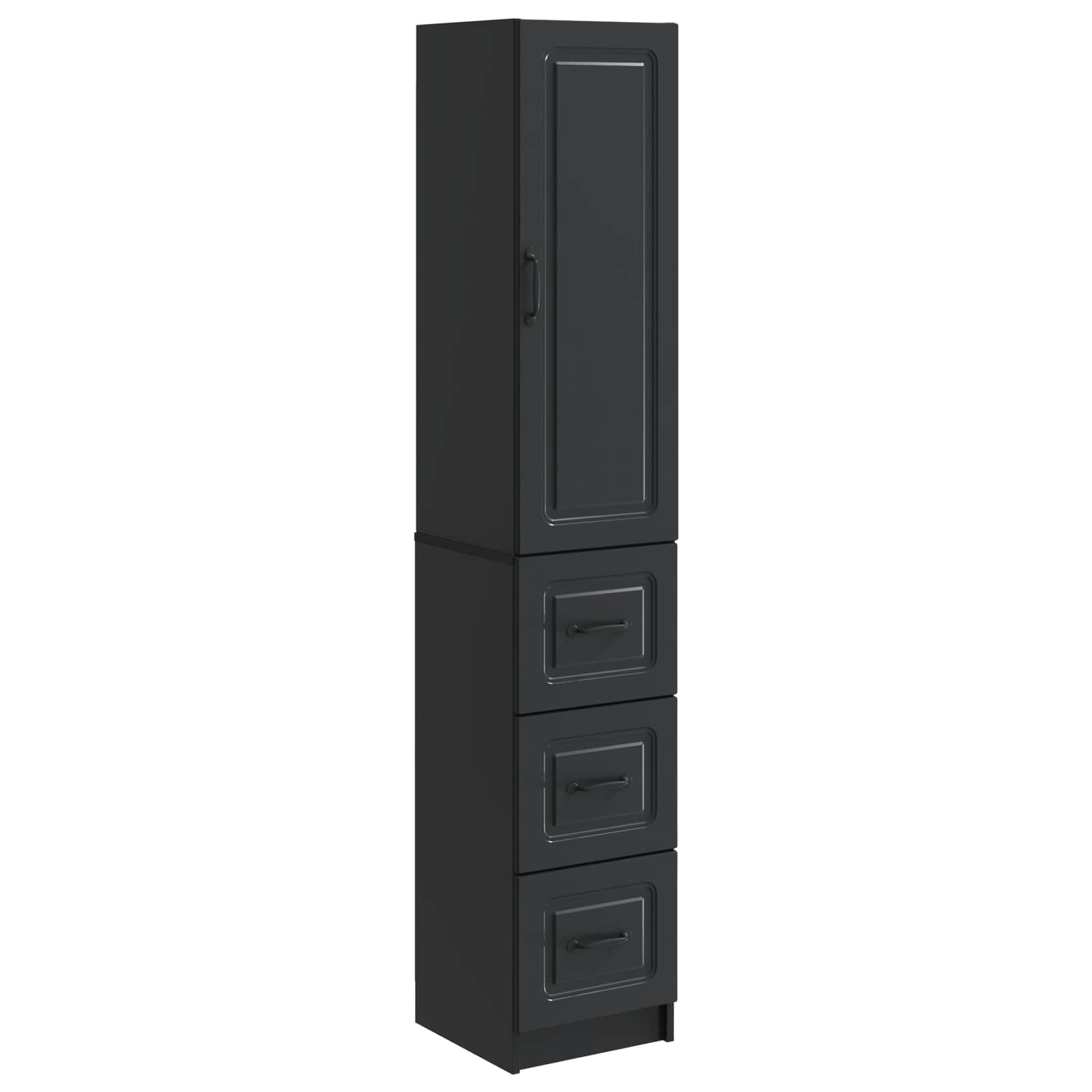 Ensemble de Meubles 2 pcs Noir 33 x 34,5 x 87 cm - XIOS