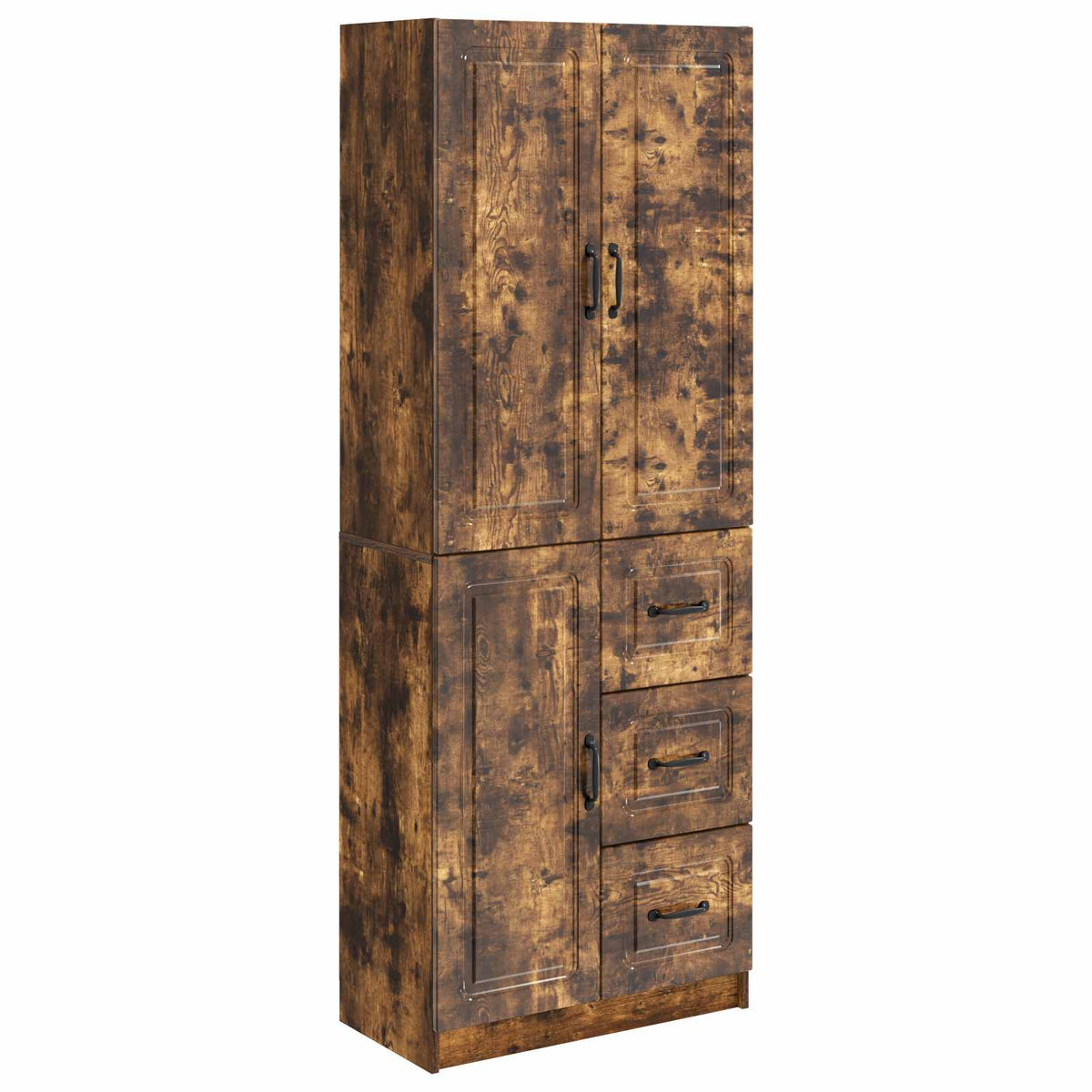 Ensemble de Meubles 2 pc Chêne fumé Bois d'ingénierie - XIOS