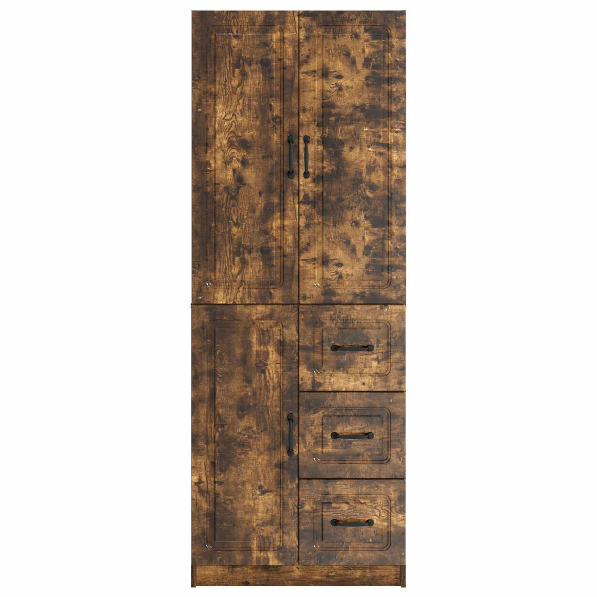 Ensemble de Meubles 2 pc Chêne fumé Bois d'ingénierie - XIOS