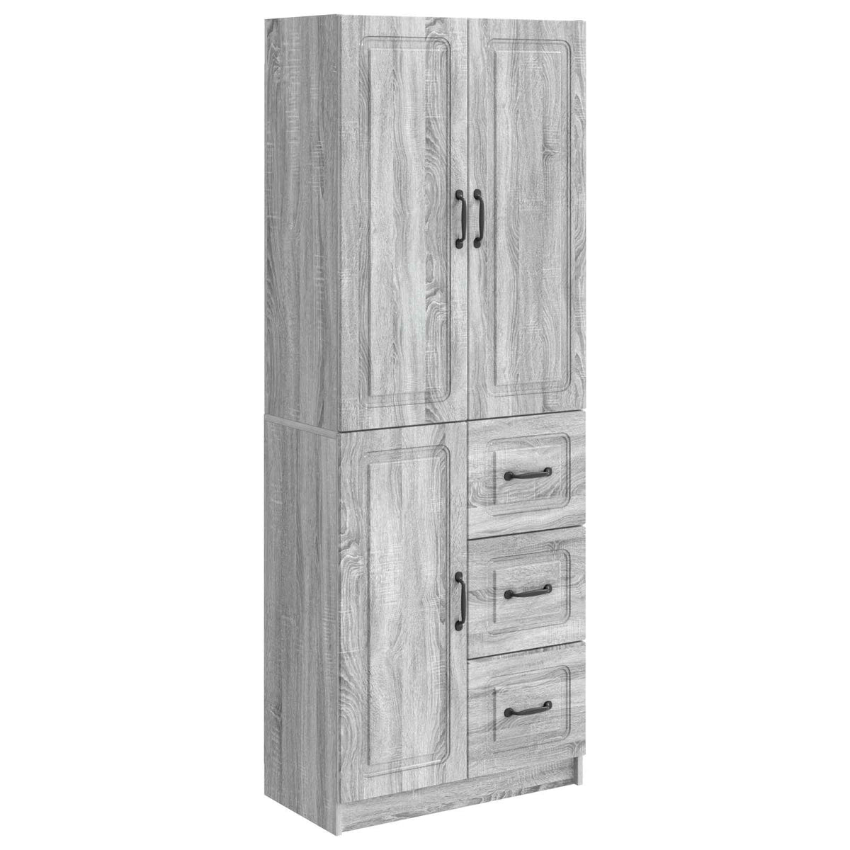 Ensemble de Meubles 2 pc Sonoma gris Bois d'ingénierie - XIOS