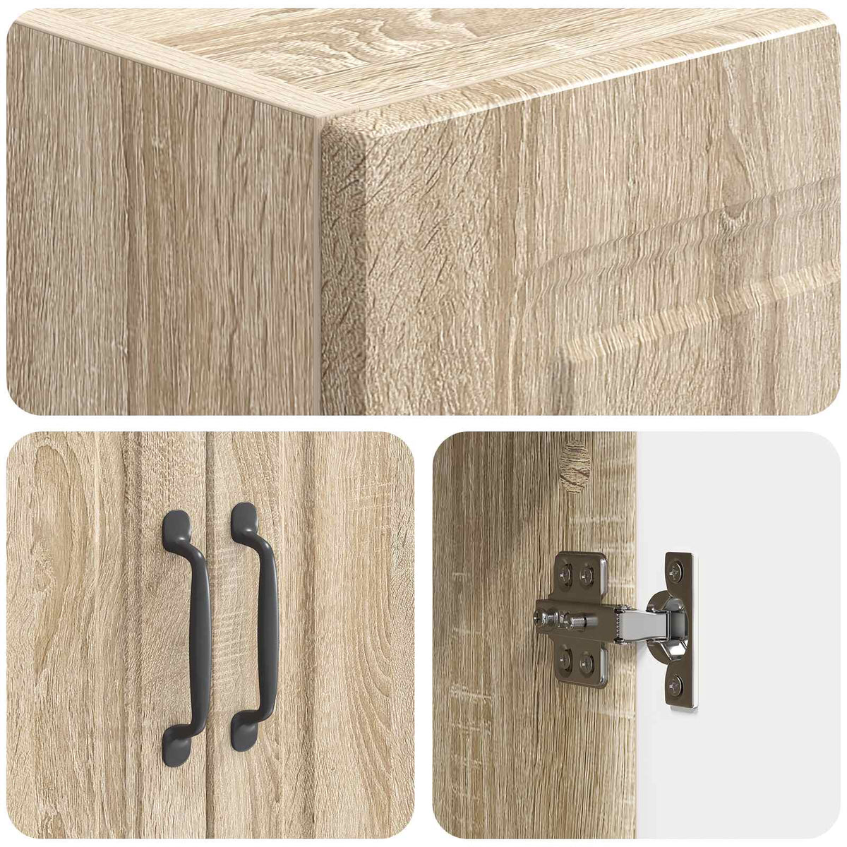 Ensemble de Meubles 2 pc Chêne Sonoma Bois d'ingénierie - XIOS