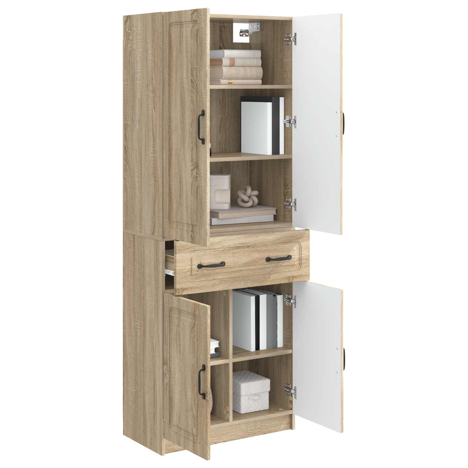 Ensemble de Meubles 2 pc Chêne Sonoma Bois d'ingénierie - XIOS