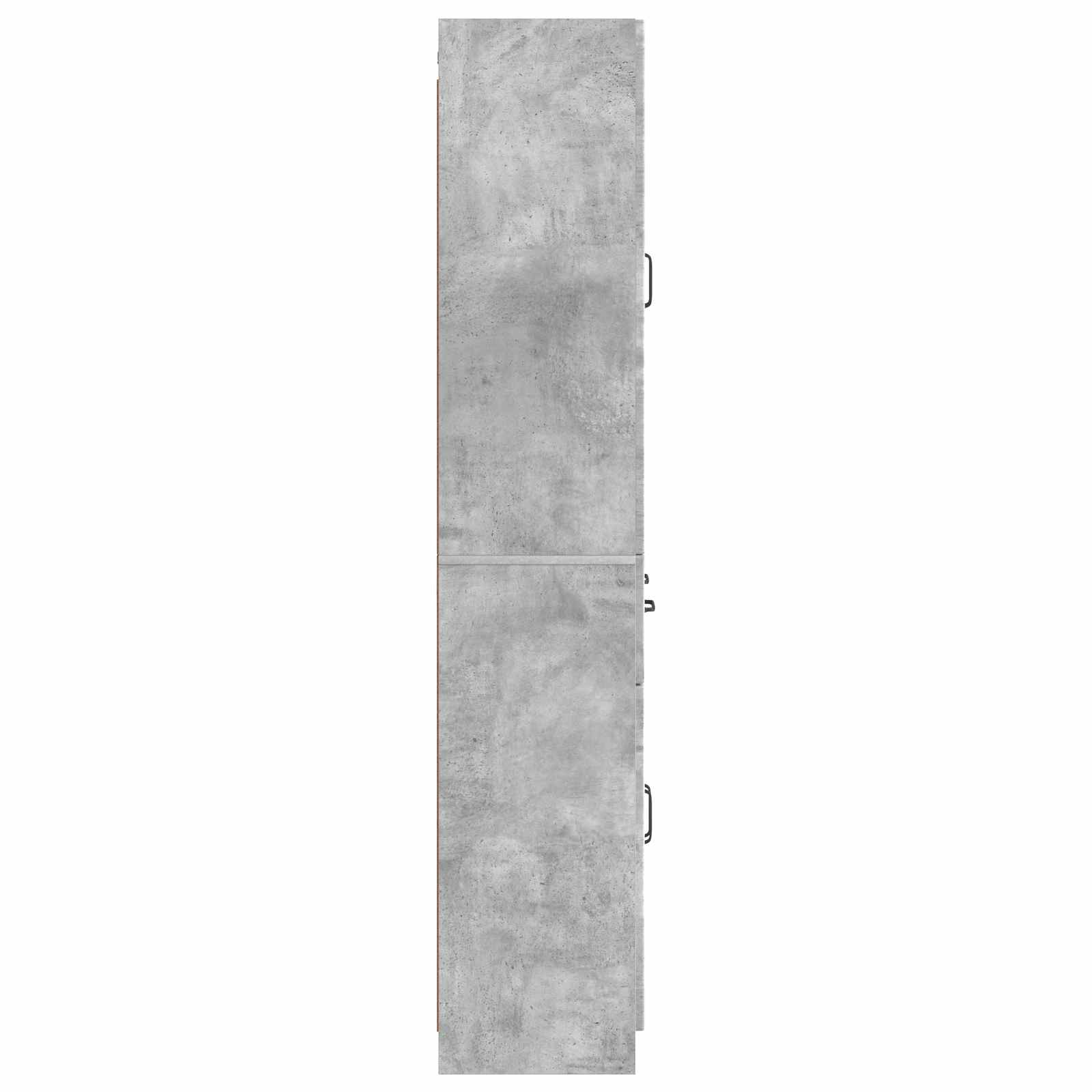 Ensemble de Meubles 2 pcs Gris béton Bois d'ingénierie - XIOS