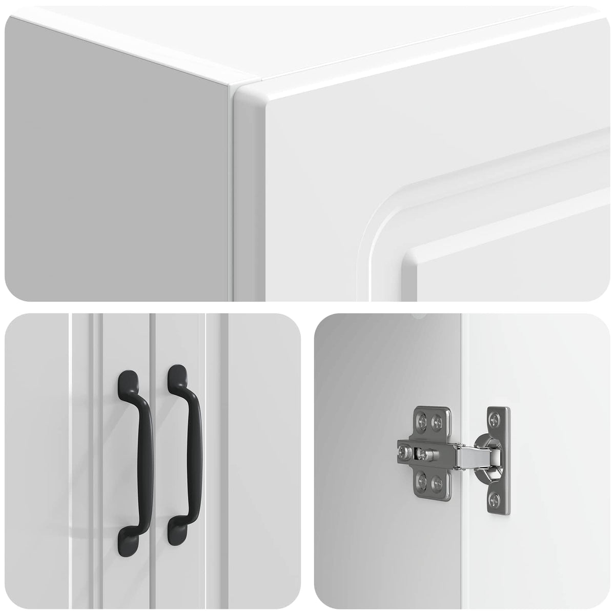 Ensemble de Meubles 2 pc Blanc brillant Bois d'ingénierie - XIOS