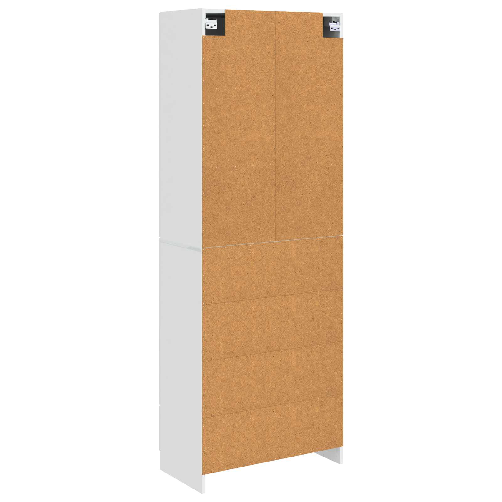 Ensemble de Meubles 2 pc Blanc brillant Bois d'ingénierie - XIOS