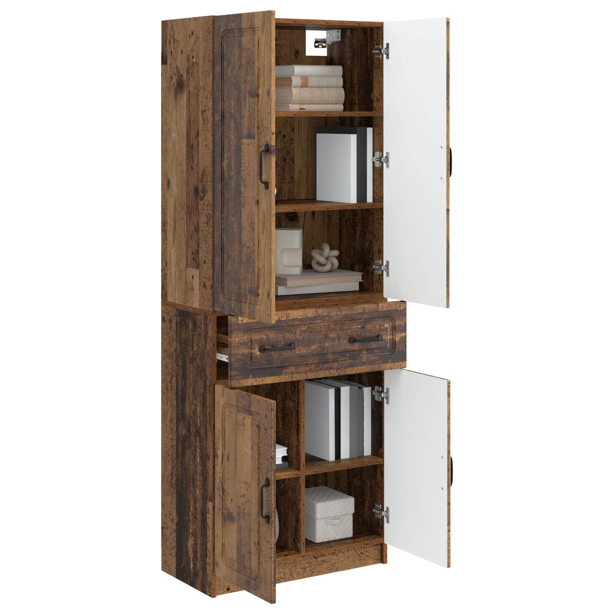 Ensemble de Meubles 2 pc Bois ancien Bois d'ingénierie - XIOS