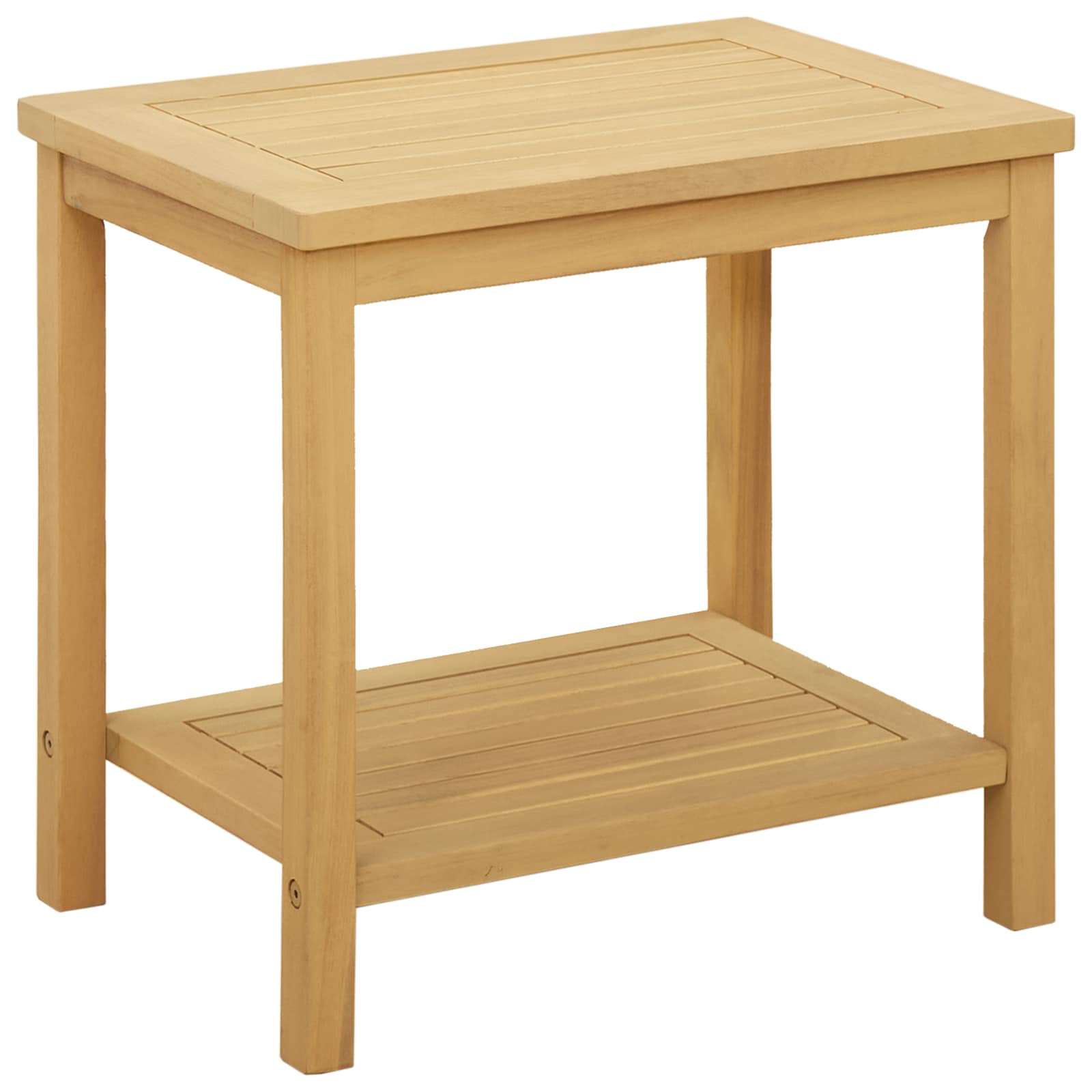 Table d'appoint Huile Naturelle 50 x 35 x 45 cm - XIOS