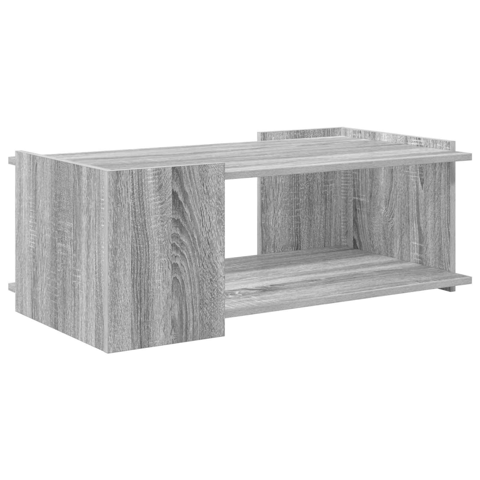 Table basse Sonoma gris 90 x 50 x 33 cm Bois d'ingénierie - XIOS
