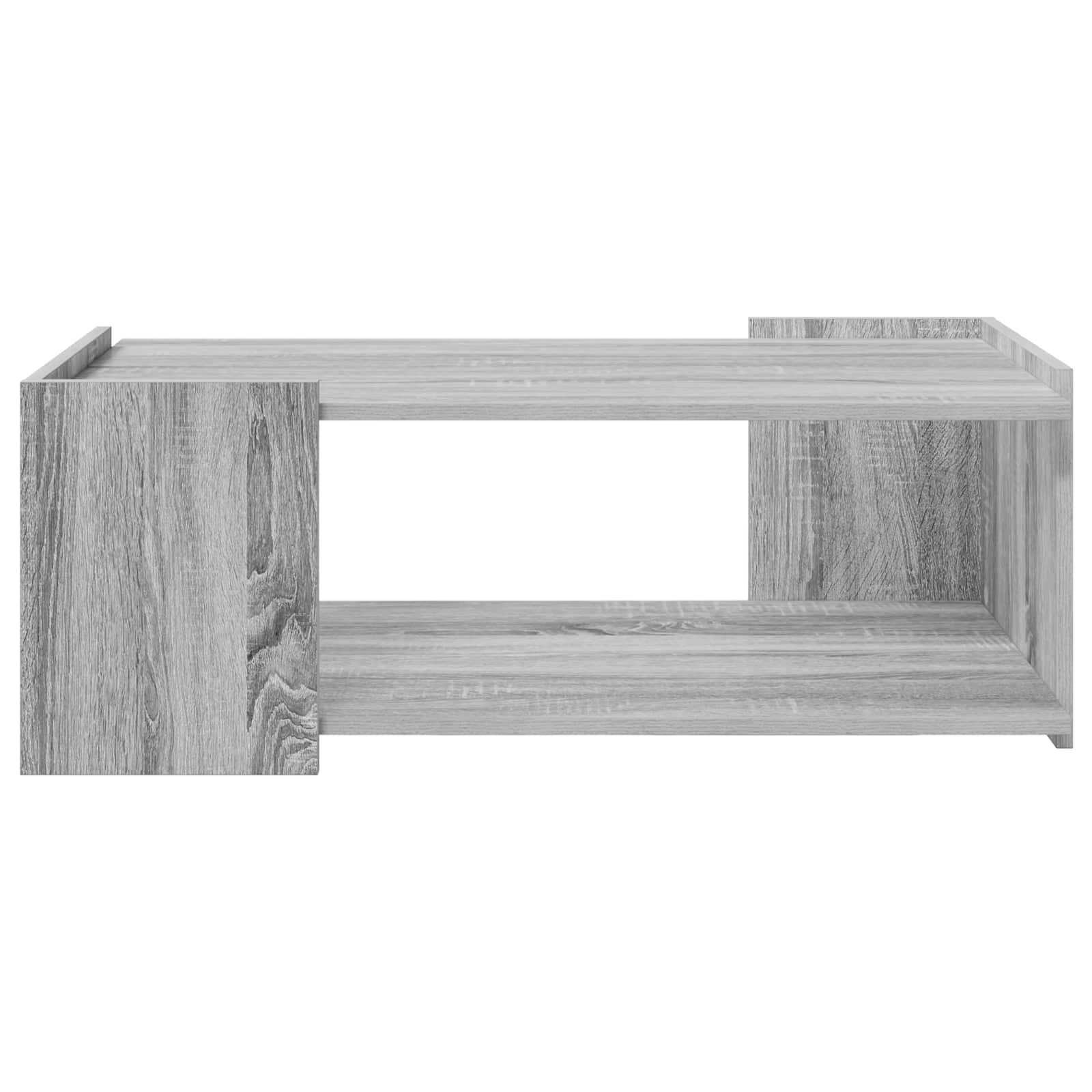 Table basse Sonoma gris 90 x 50 x 33 cm Bois d'ingénierie - XIOS