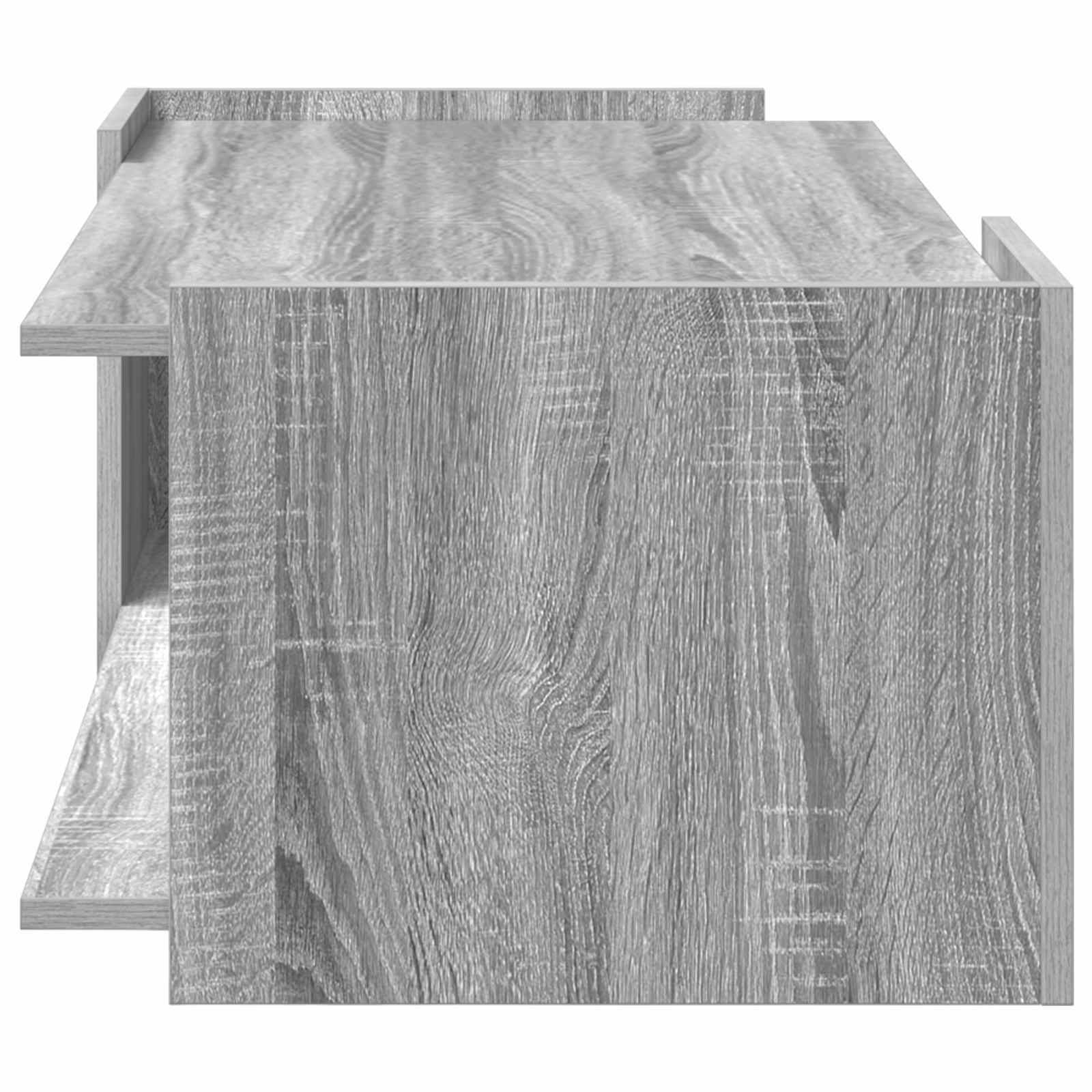 Table basse Sonoma gris 90 x 50 x 33 cm Bois d'ingénierie - XIOS